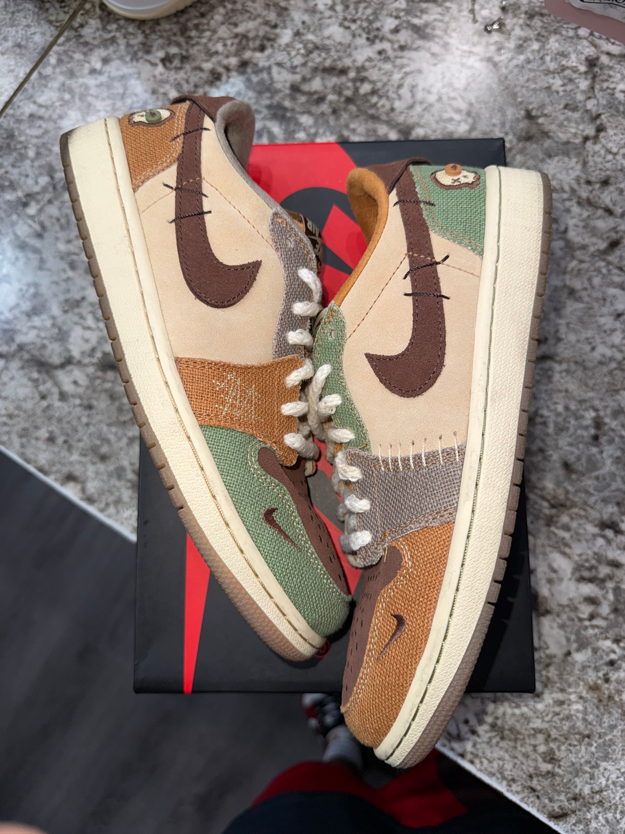 Jordan 1 Retro Low OG Zion Williamson Voodoo