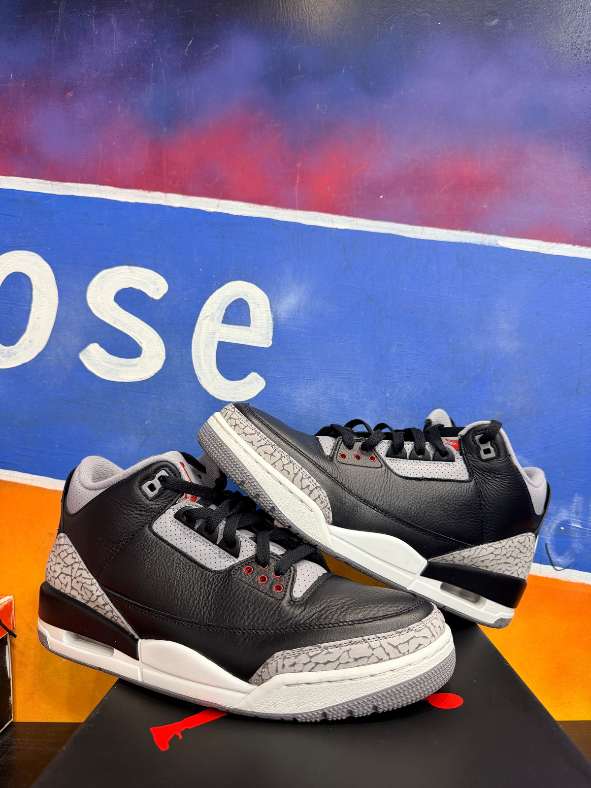 Jordan 3 Retro OG Black Cement (2024)