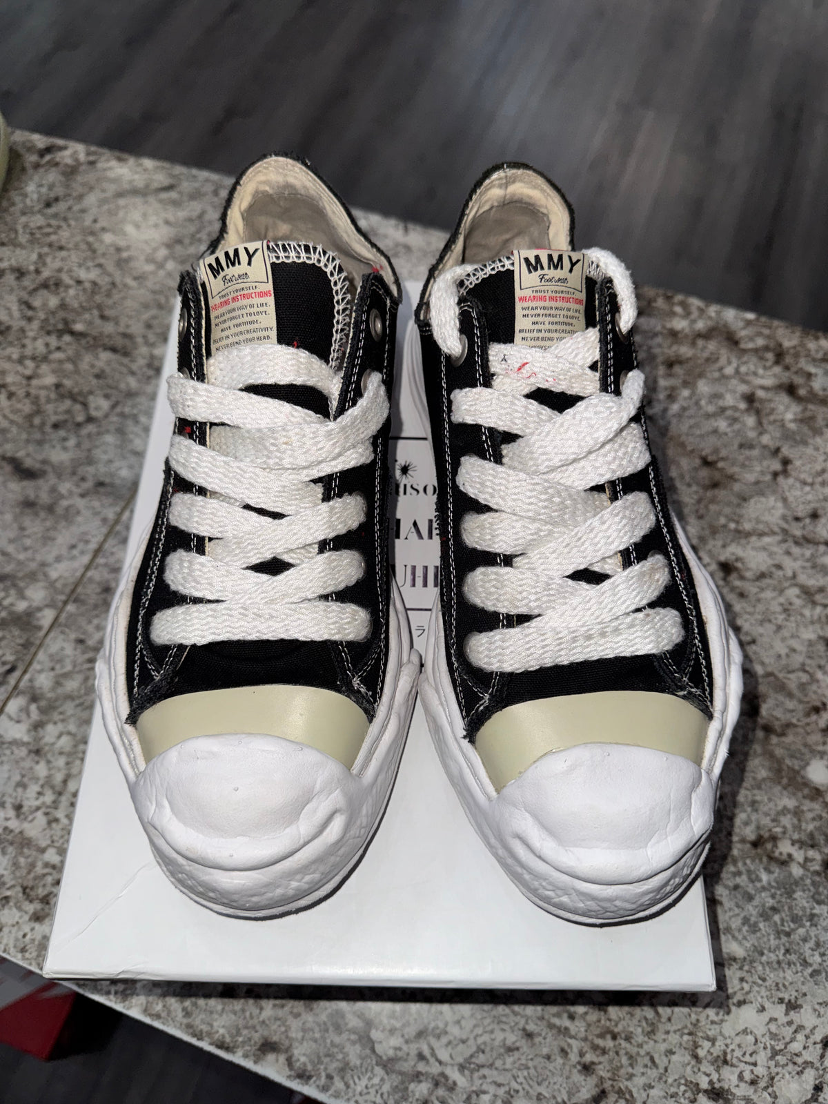 Maison Mihara Yasuhiro Hank OG Sole Canvas Low Black