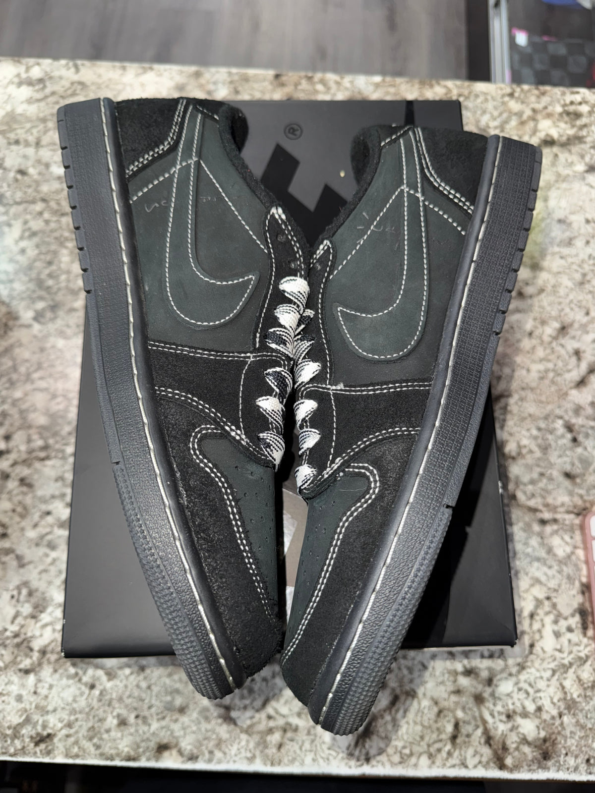 Jordan 1 Retro Low OG SP Travis Scott Black Phantom