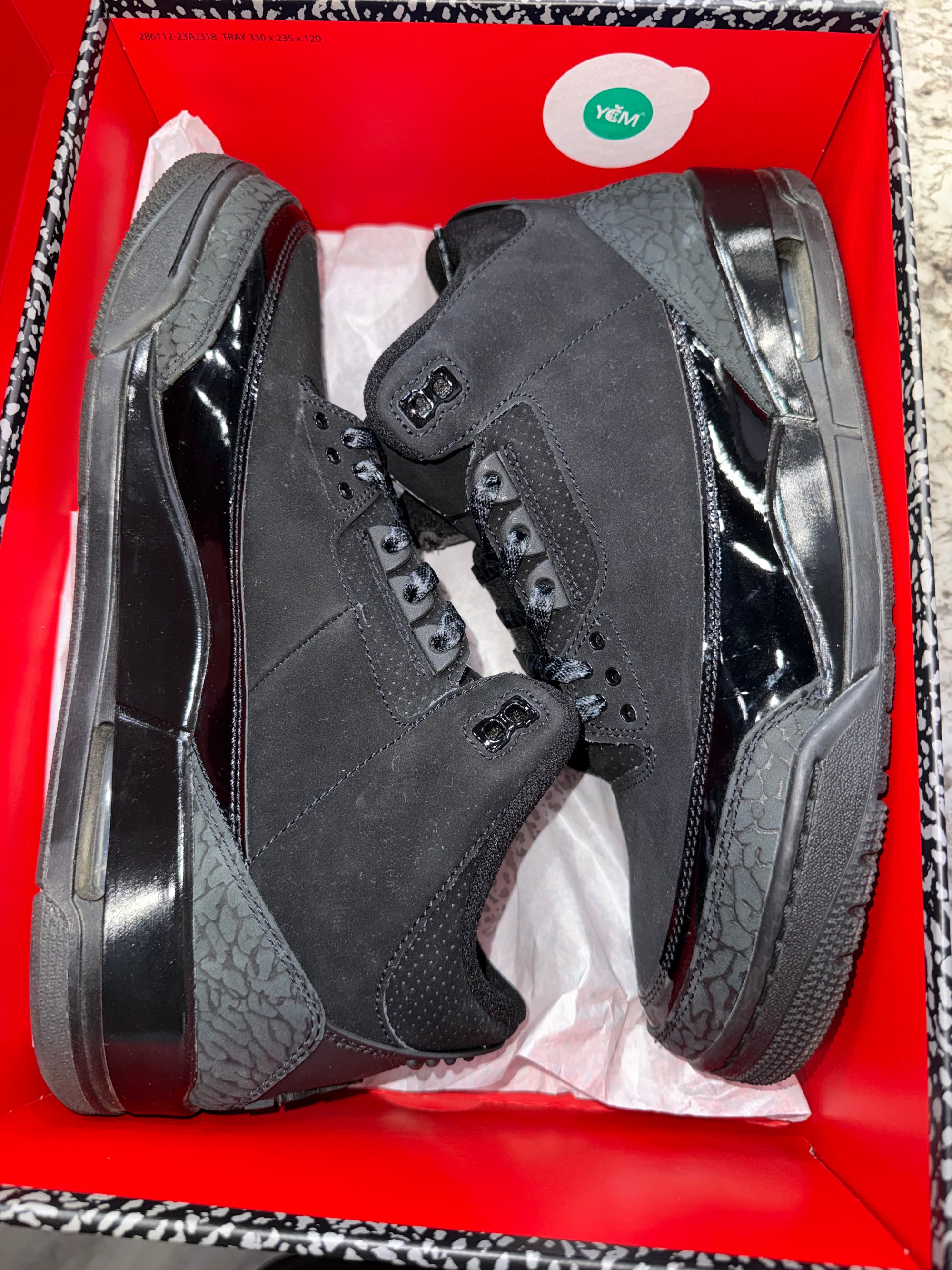 Jordan 3 Retro Black Cat (2025)