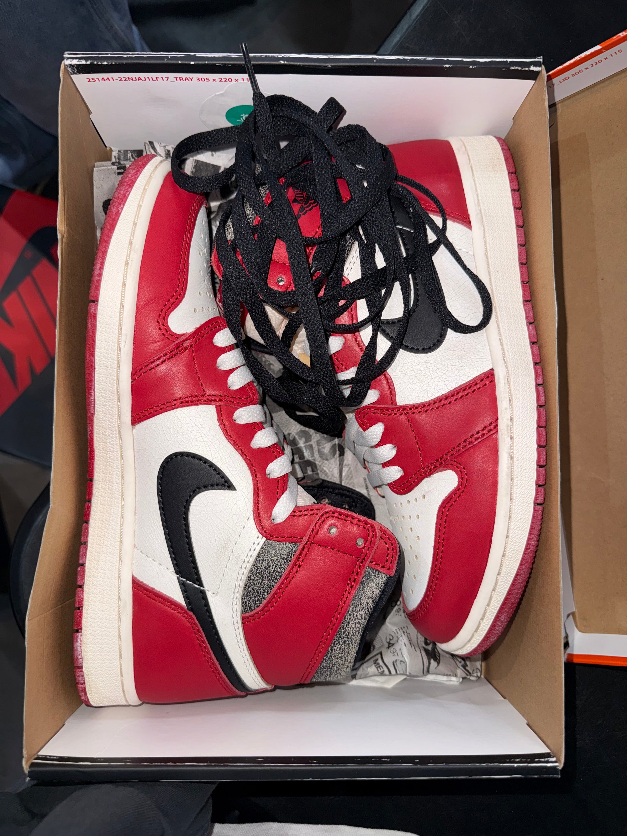 Jordan 1 Retro High OG Chicago Lost and Found