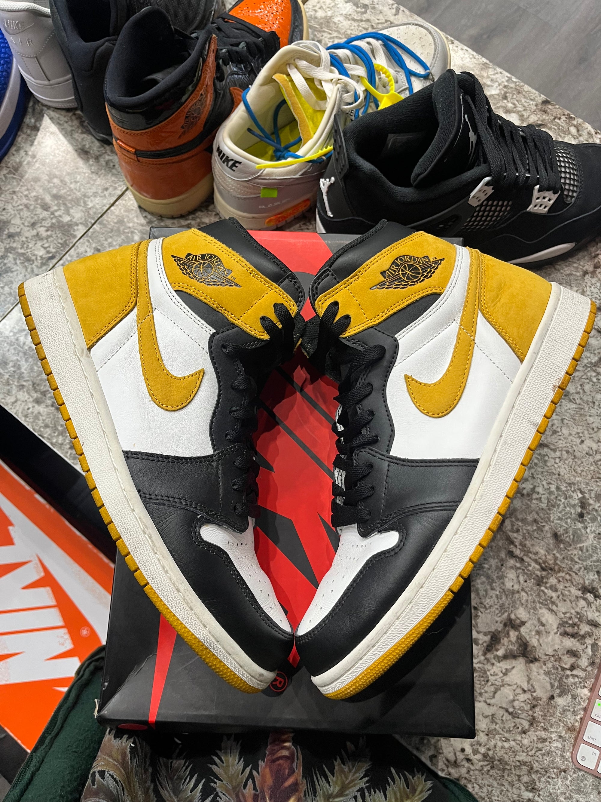 Jordan 1 Retro High Yellow Ochre