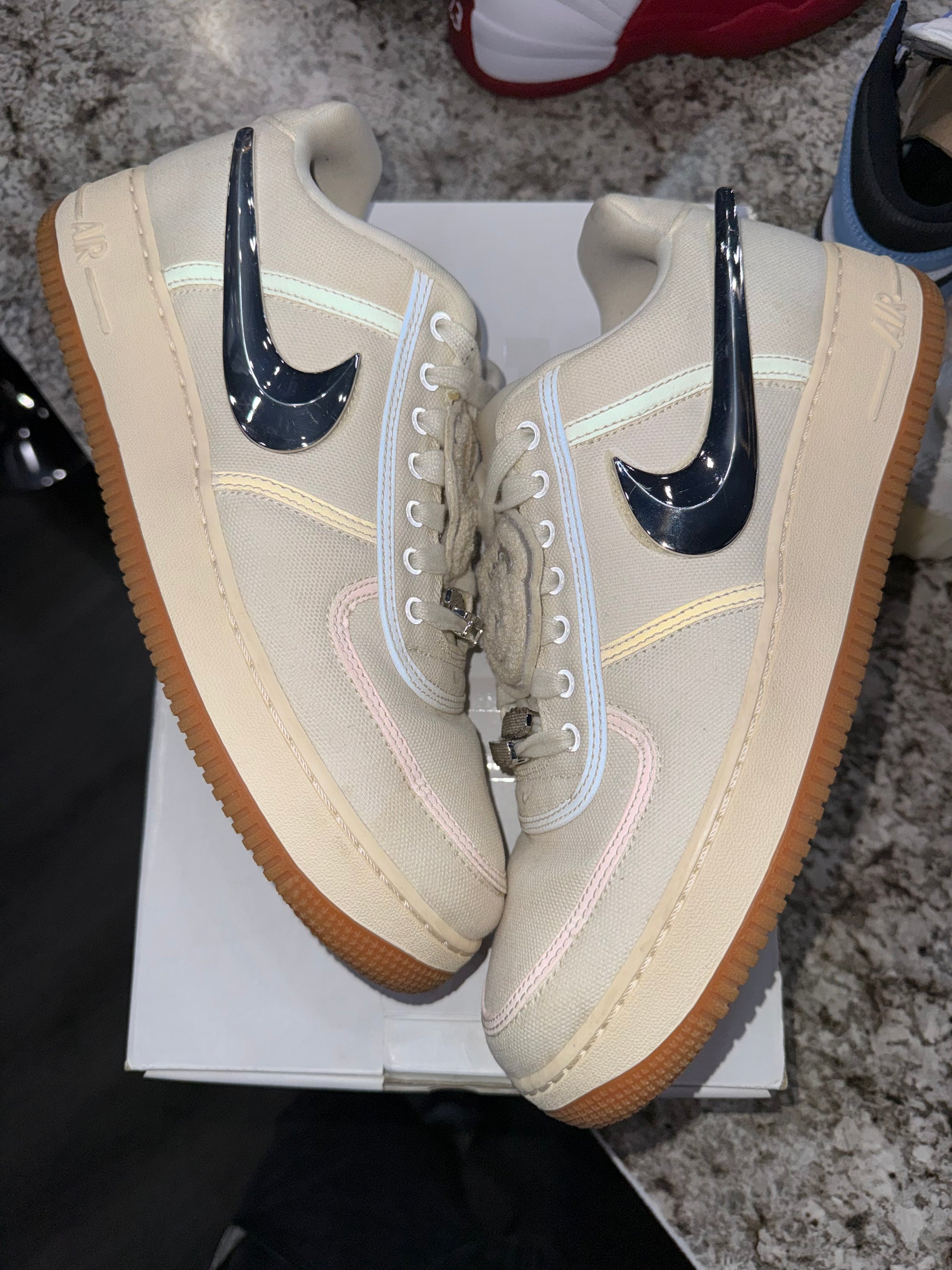 Nike Air Force 1 Low Travis Scott Sail