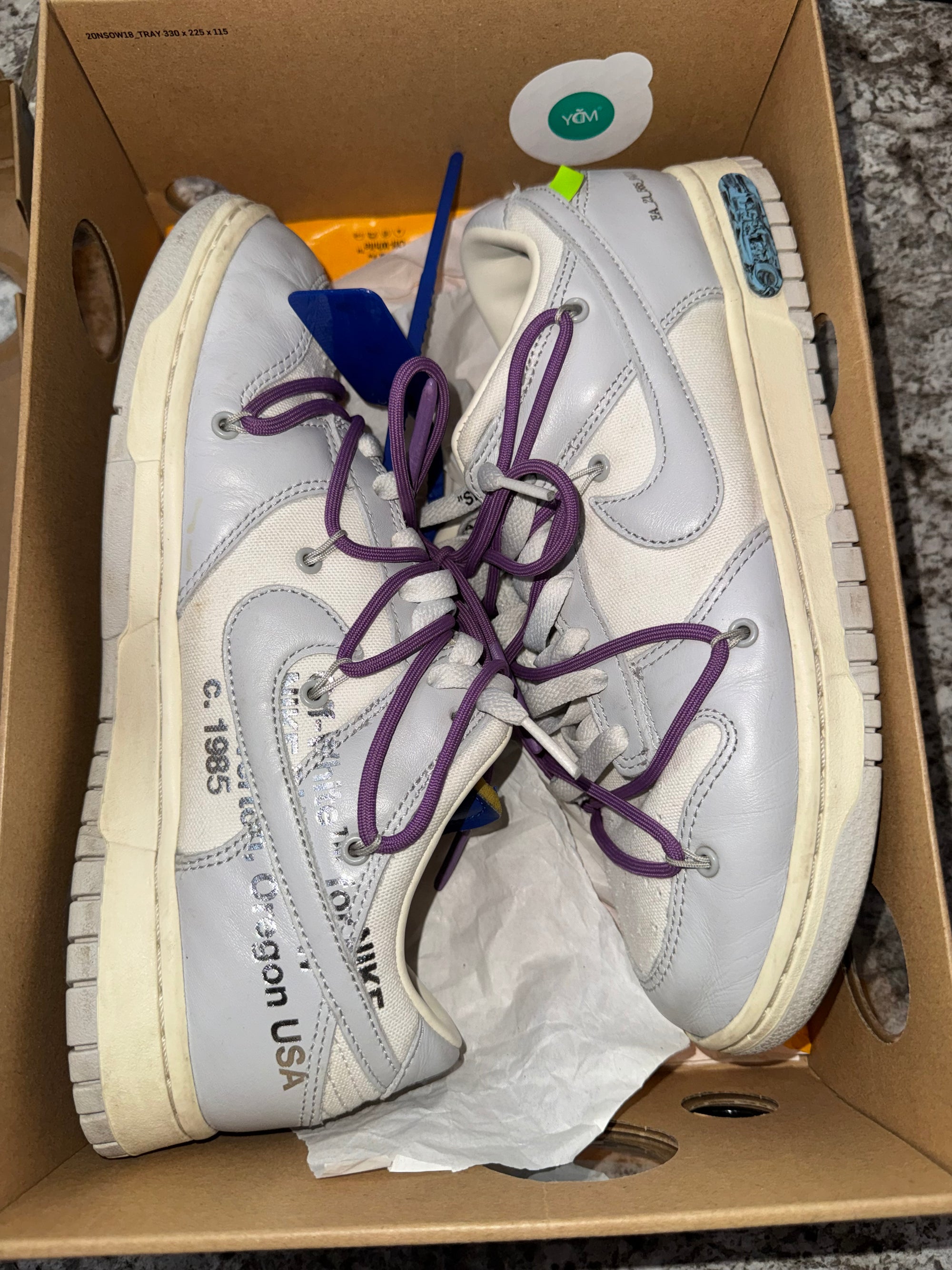 Nike Dunk Low Off-White Lot 48