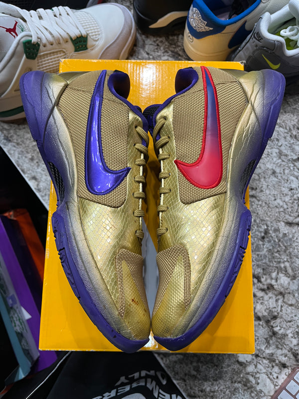 Nike Kobe 5 Protro Undefeated Hall of Fame