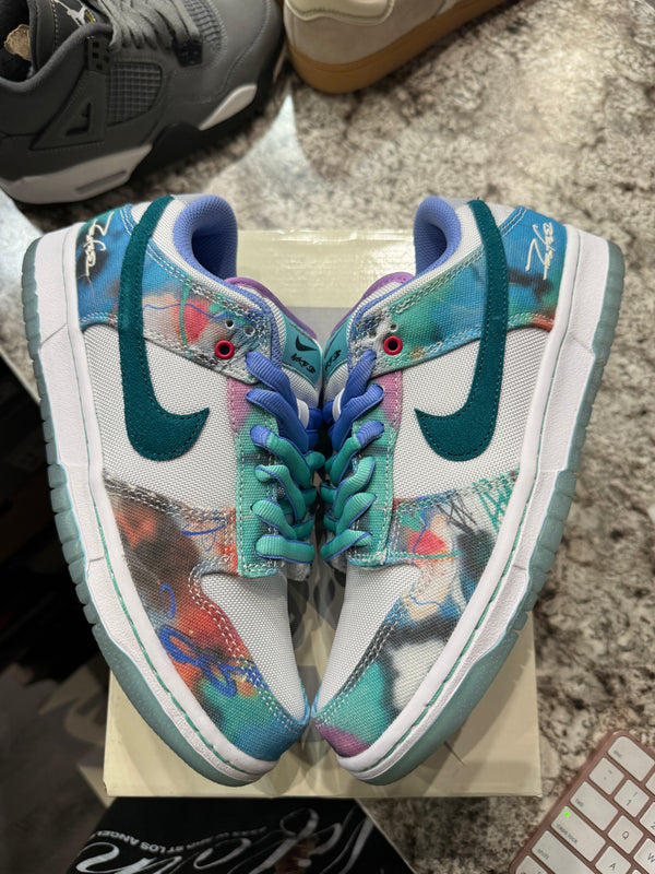 Nike SB Dunk Low Futura Laboratories Bleached Aqua