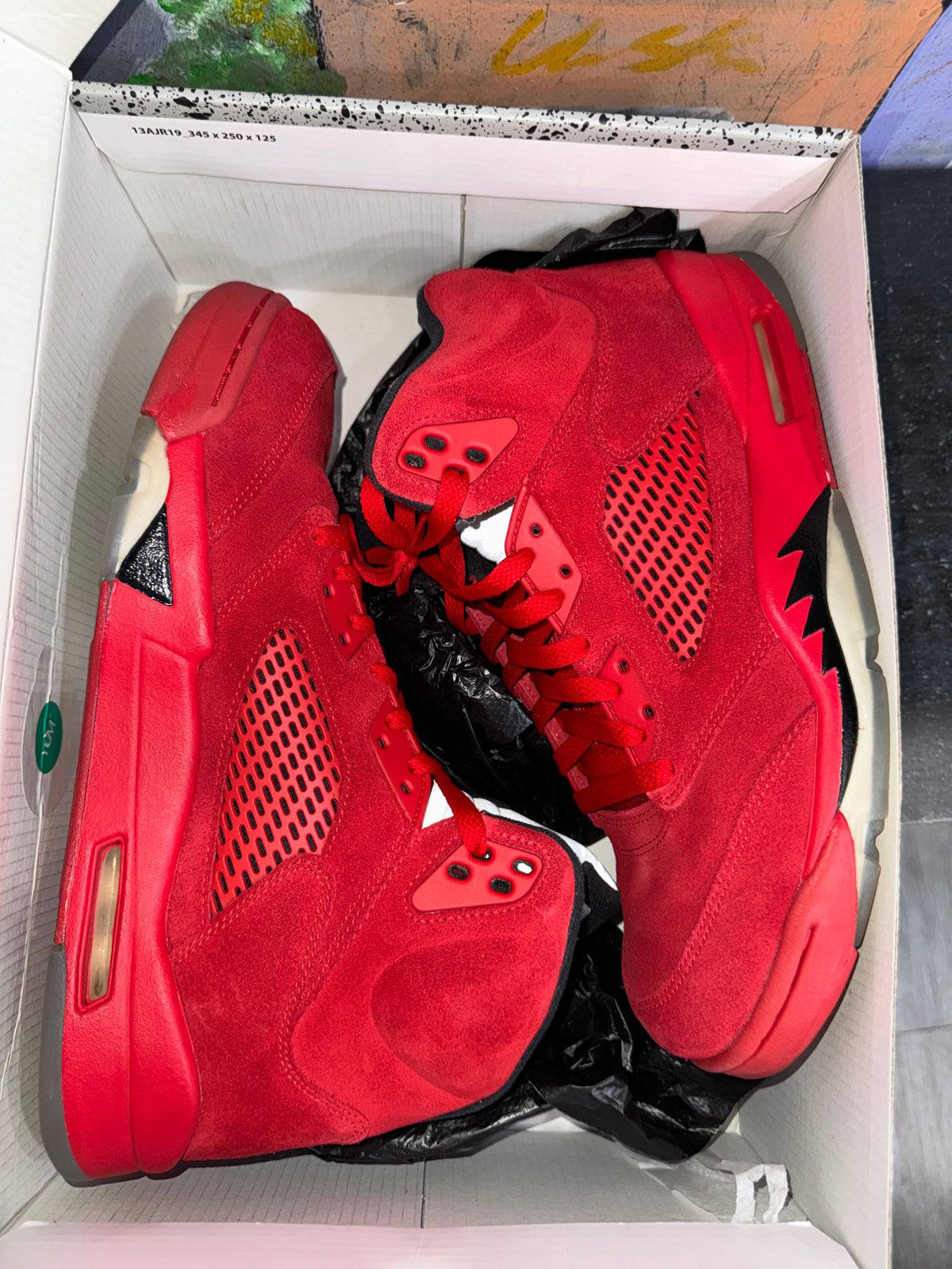 Jordan 5 Retro Red Suede