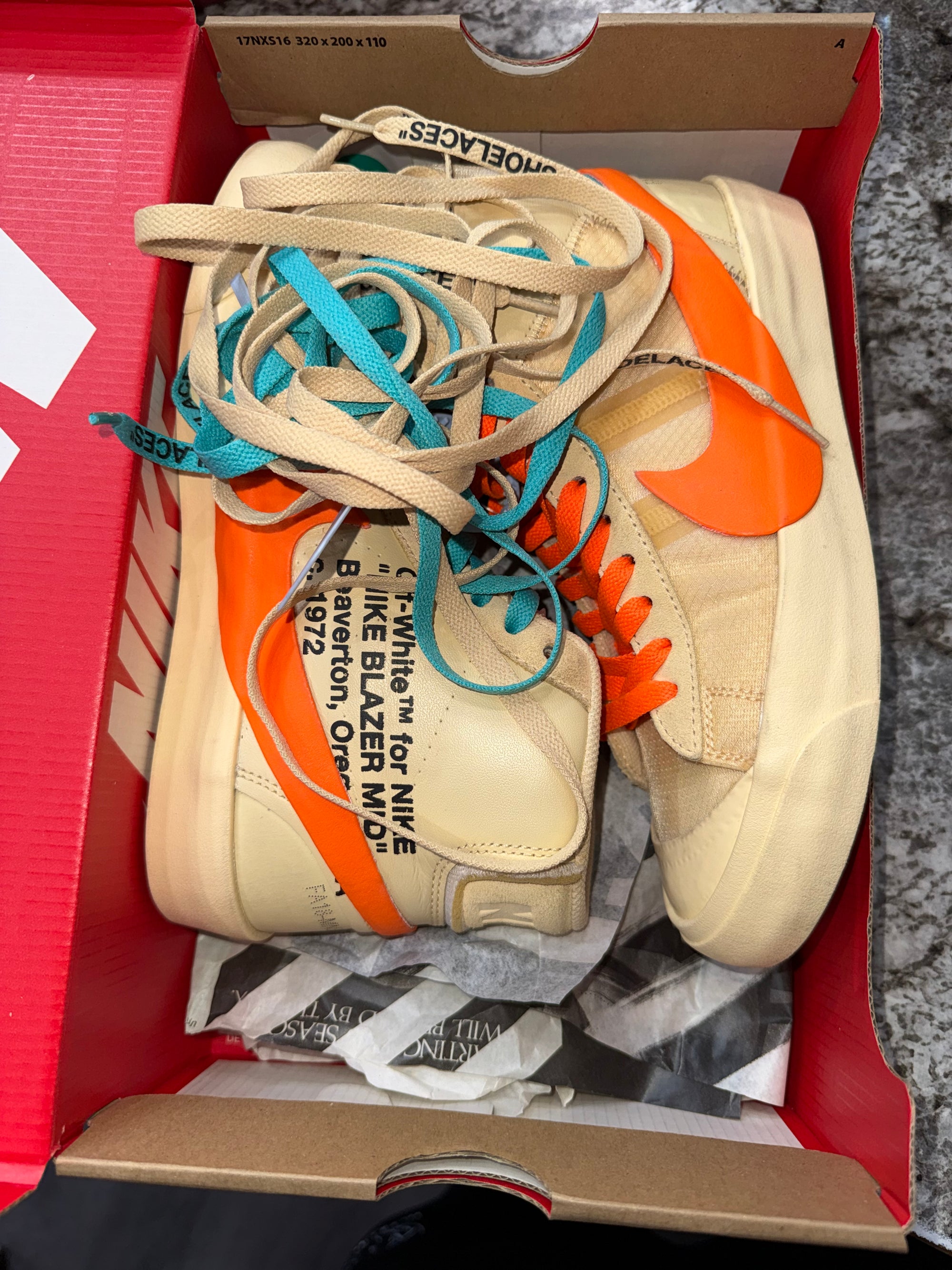 Nike Blazer Mid Off-White All Hallow's Eve