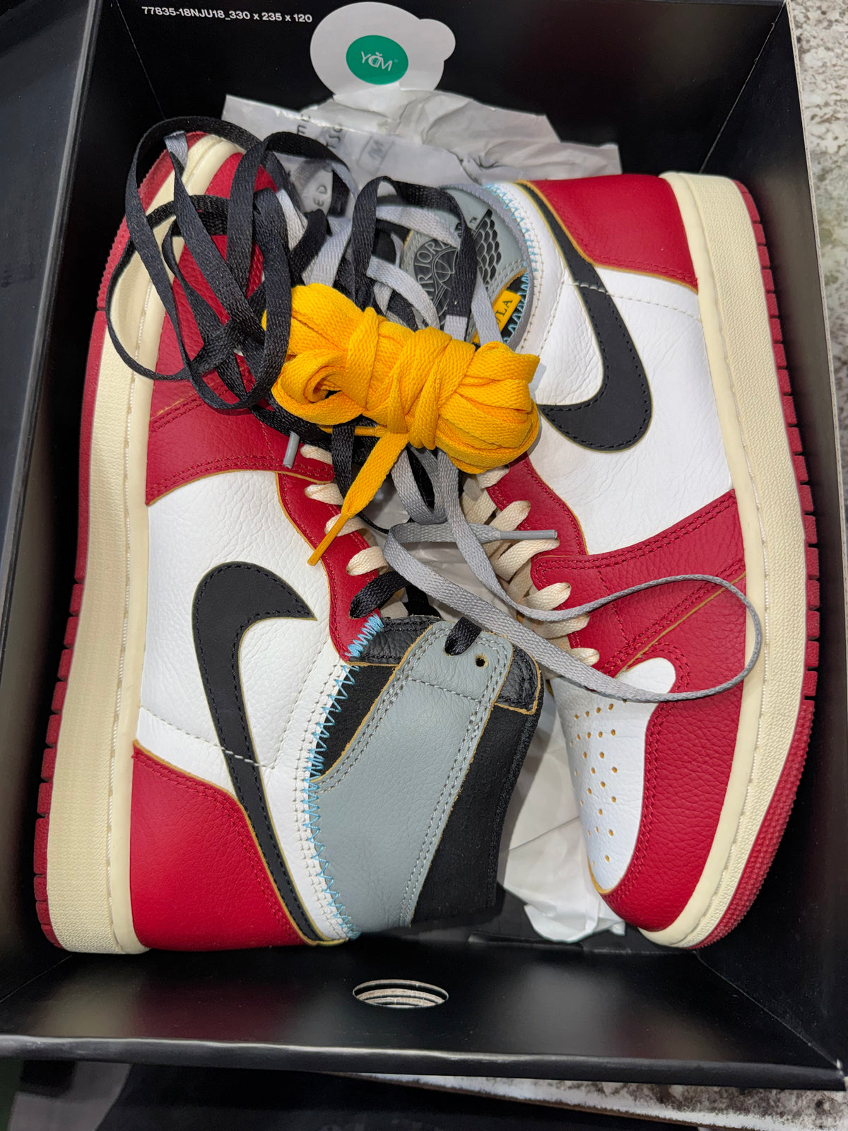 Jordan 1 Retro High OG SP Union LA Chicago Shadow