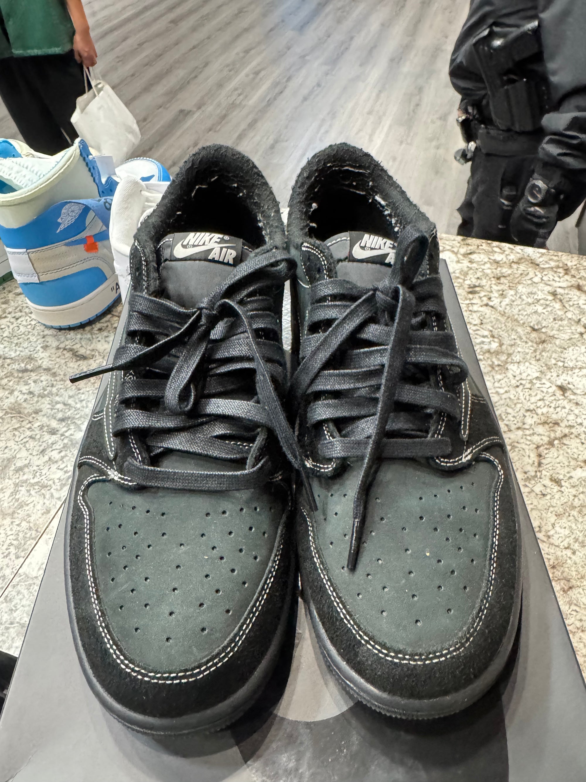 Jordan 1 Retro Low OG SP Travis Scott Black Phantom