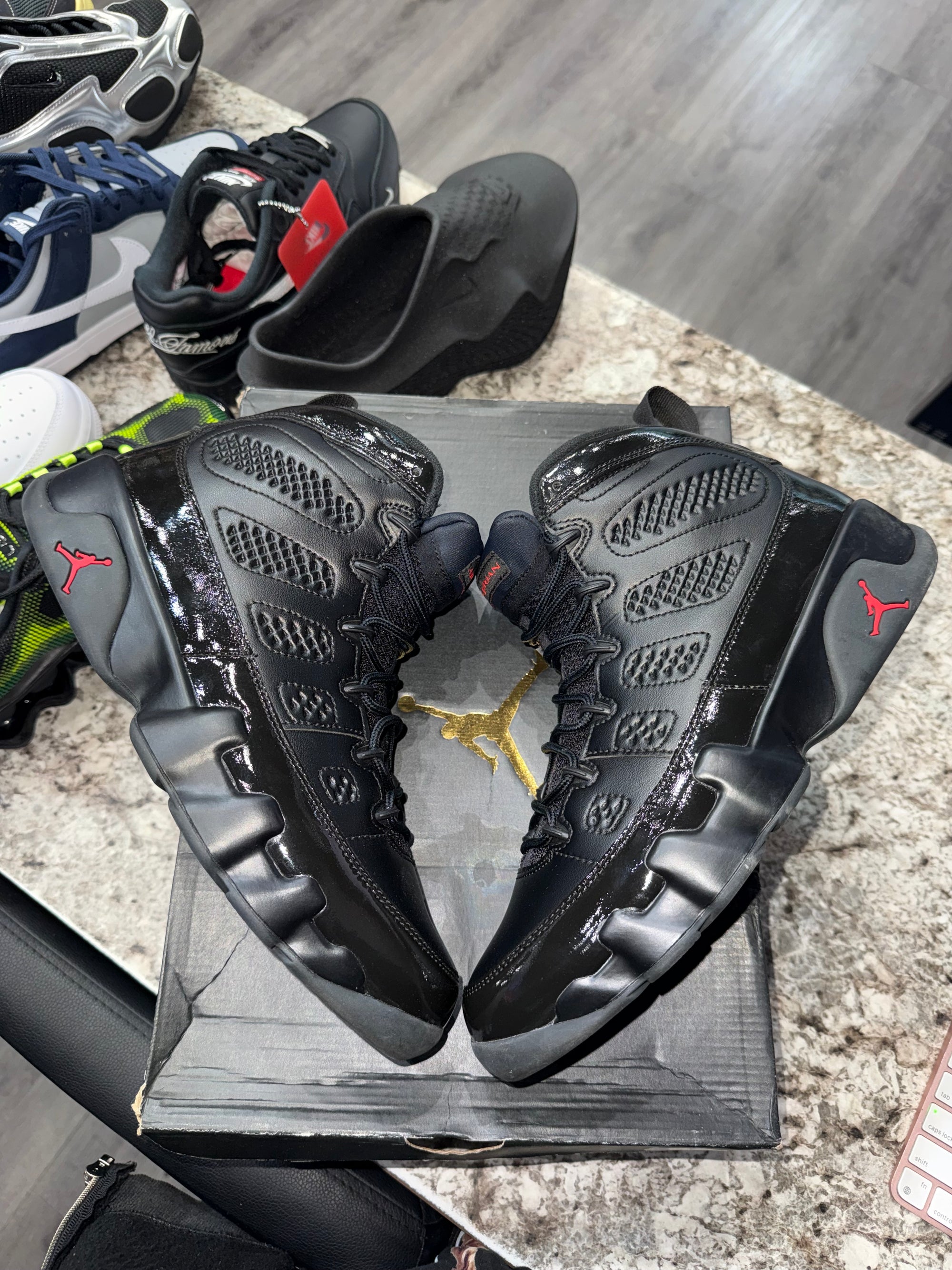 Jordan 9 Retro Bred Patent