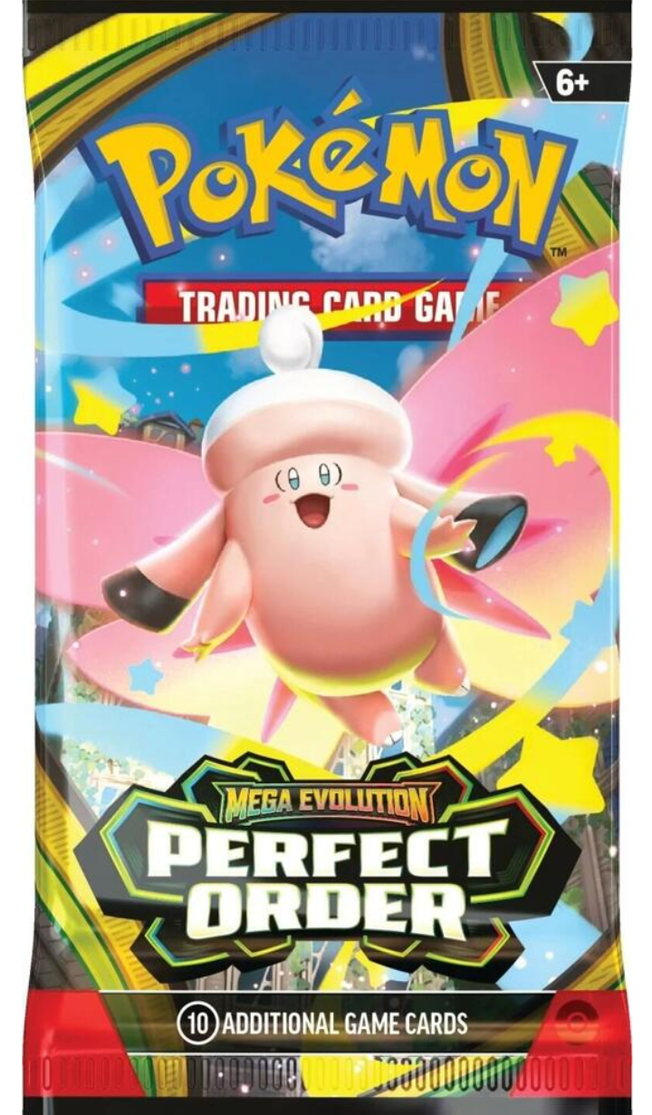 2026 Pokémon Mega Evolution Perfect Order Single Pack (Non Sleeved)