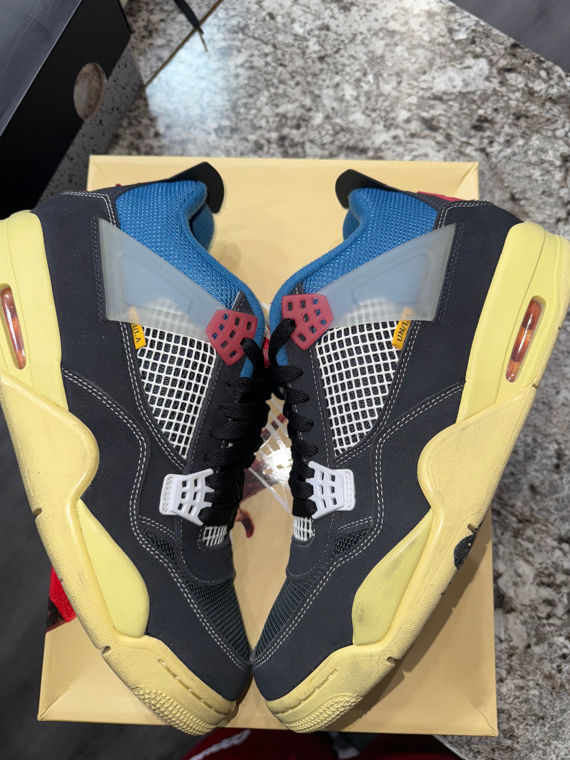 Jordan 4 Retro Union Off Noir