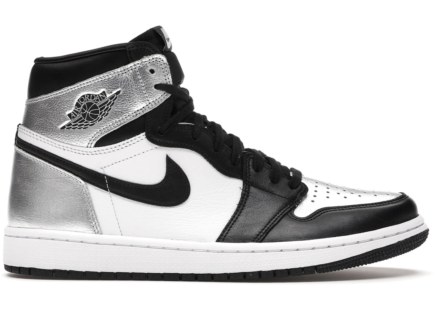 Jordan 1 Retro High Silver Toe (Women's) (REP BOX) (DAMAGED BOX)