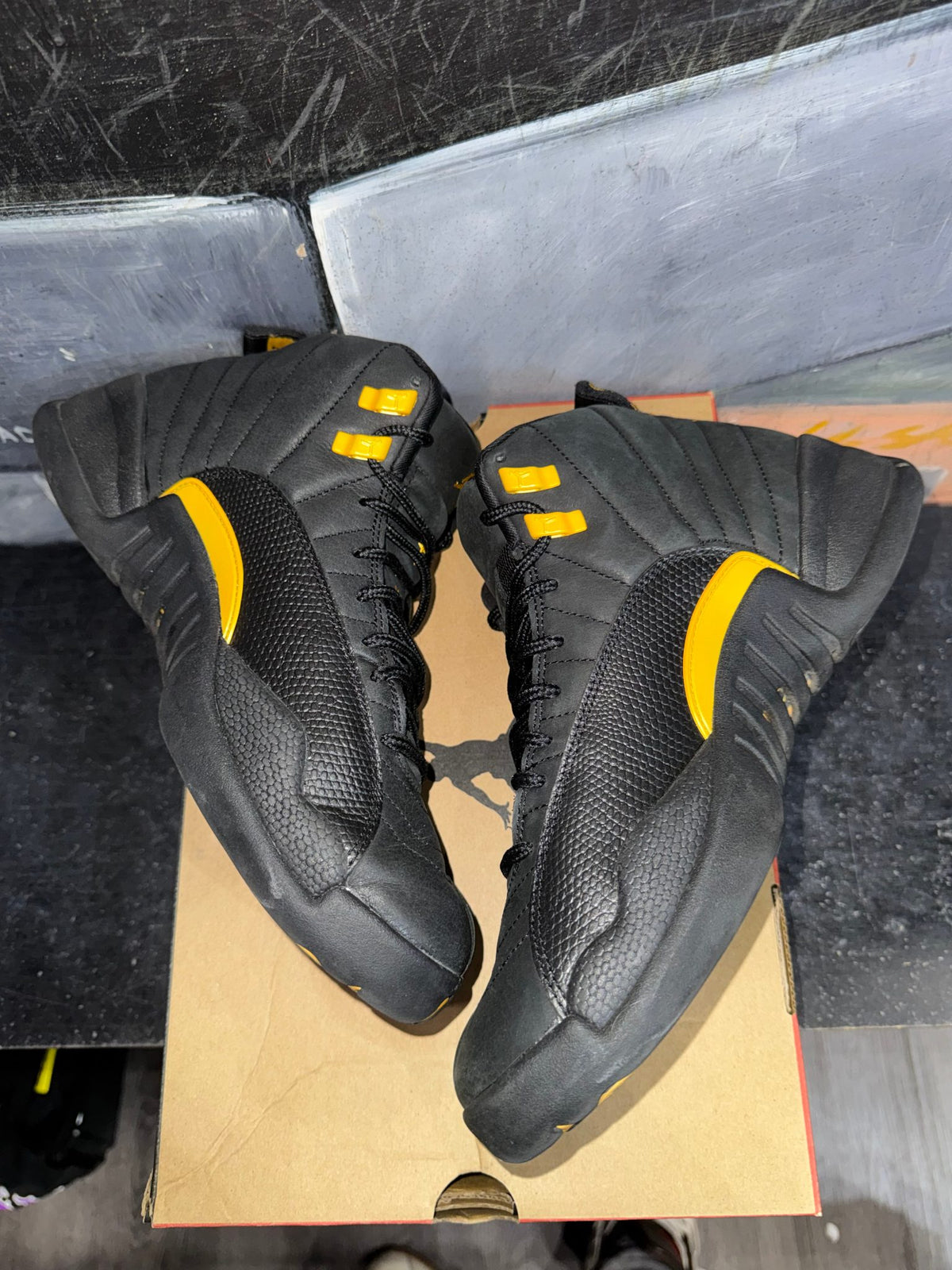 Jordan 12 Retro Black Taxi