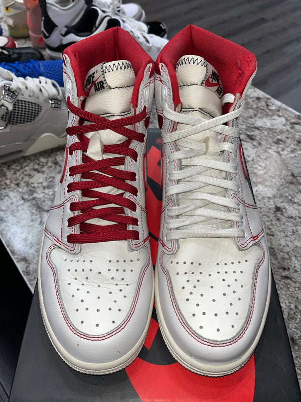 Jordan 1 Retro High Phantom Gym Red