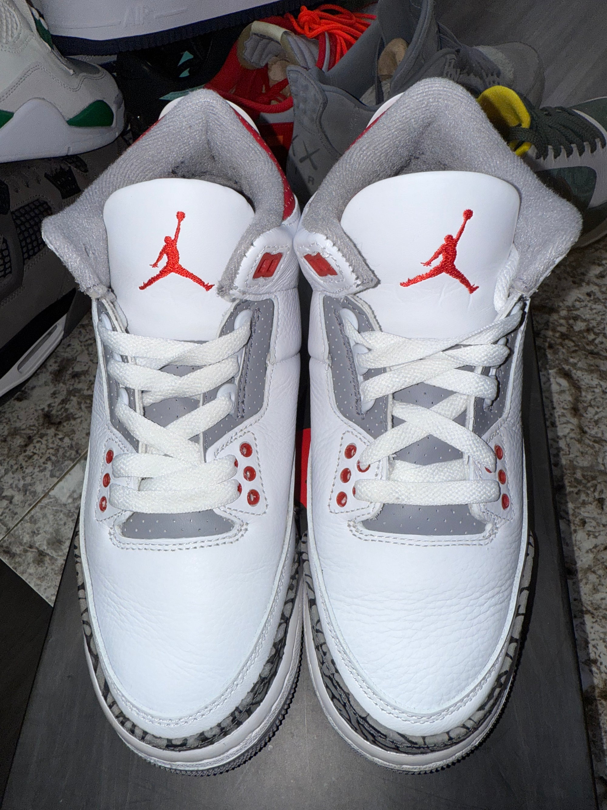 Jordan 3 Retro Fire Red (2022) (GS)
