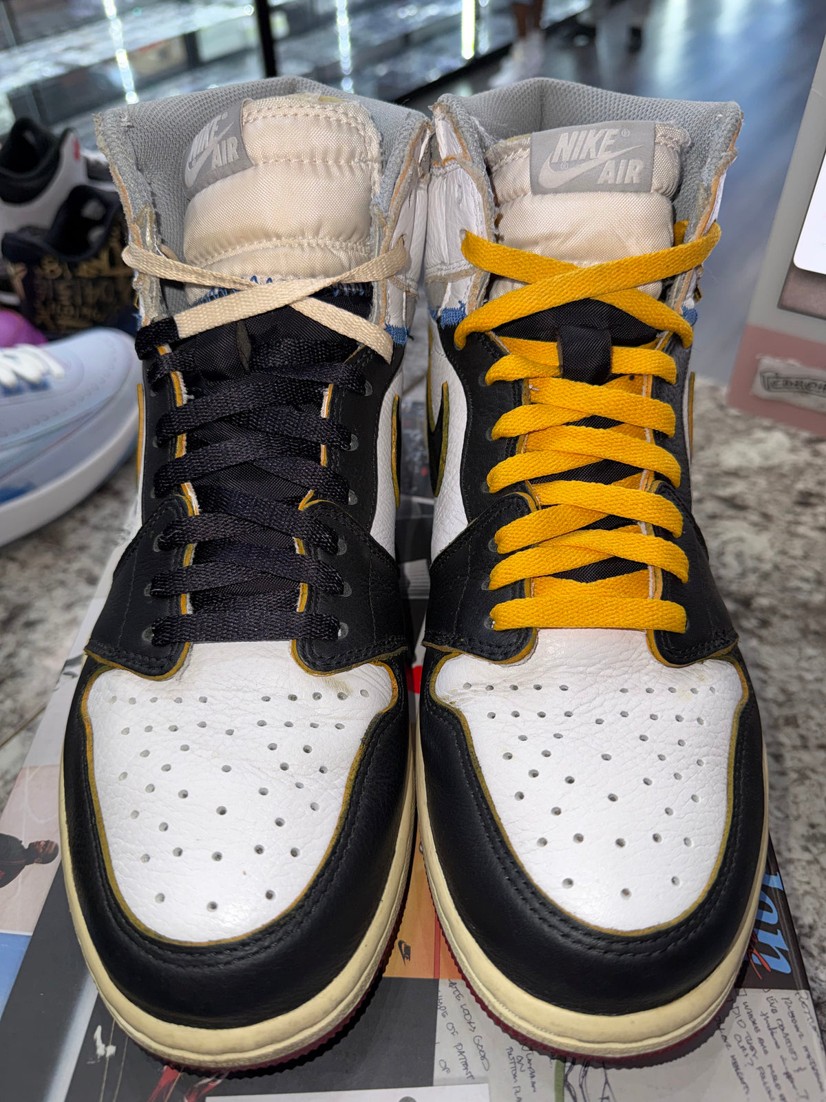 Jordan 1 Retro High Union Los Angeles Black Toe