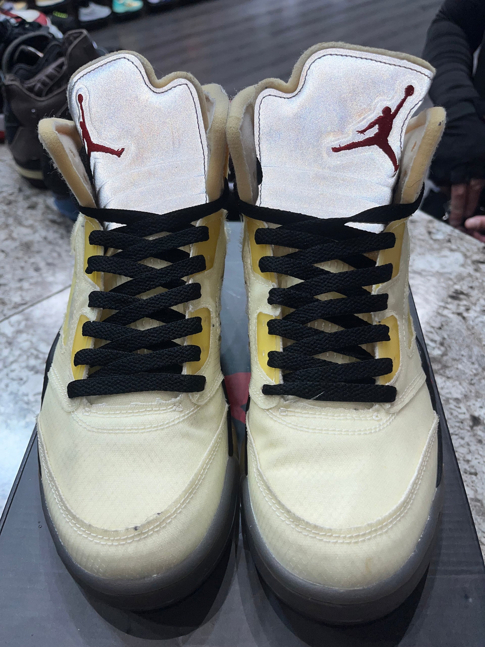 Jordan 5 Retro Off-White Sail