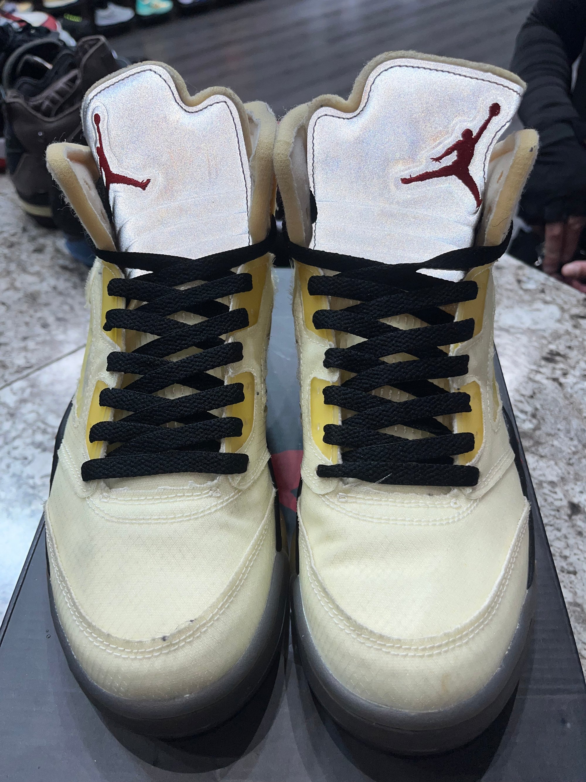 Jordan 5 Retro Off-White Sail
