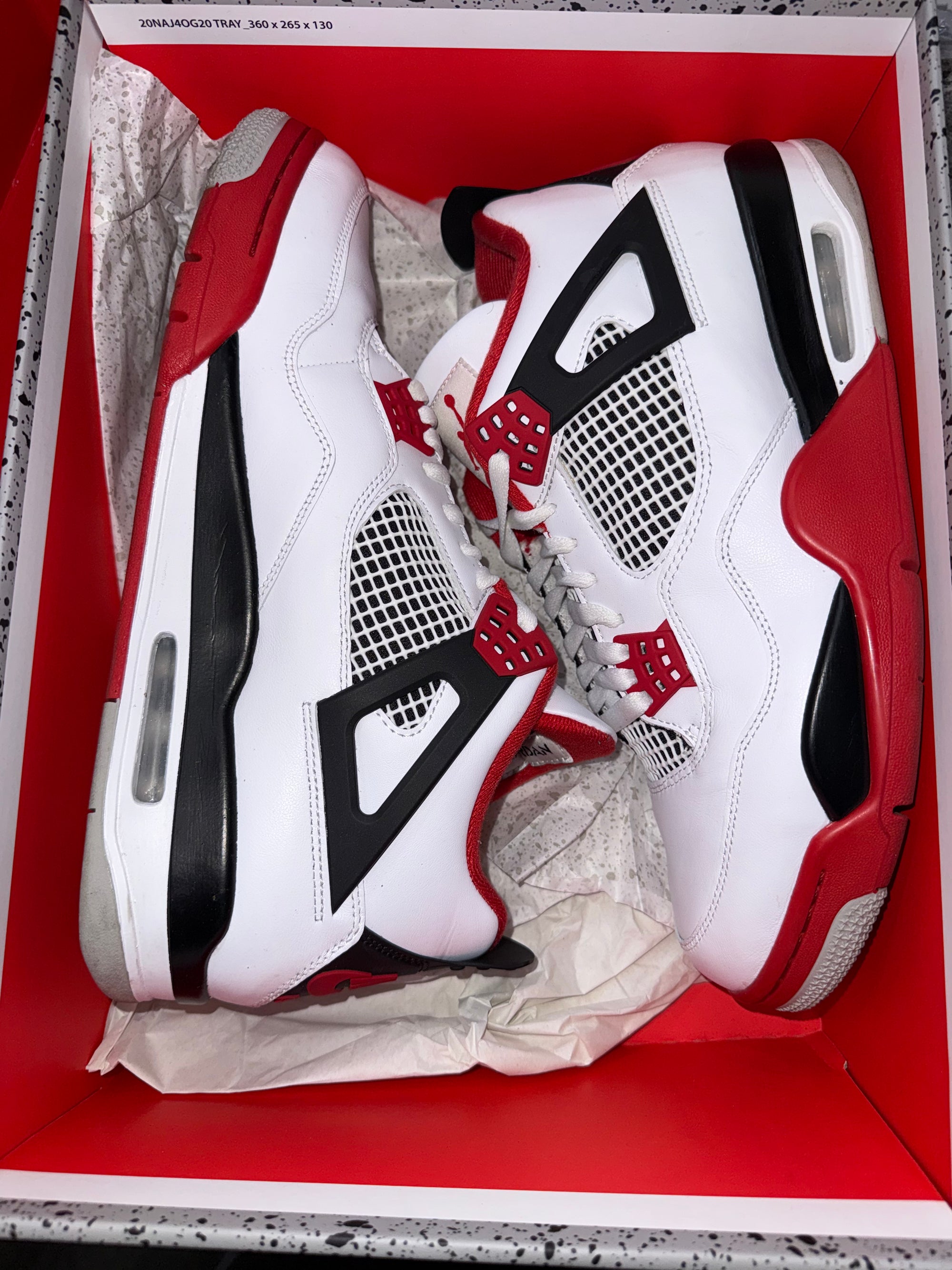Jordan 4 Retro Fire Red (2020)