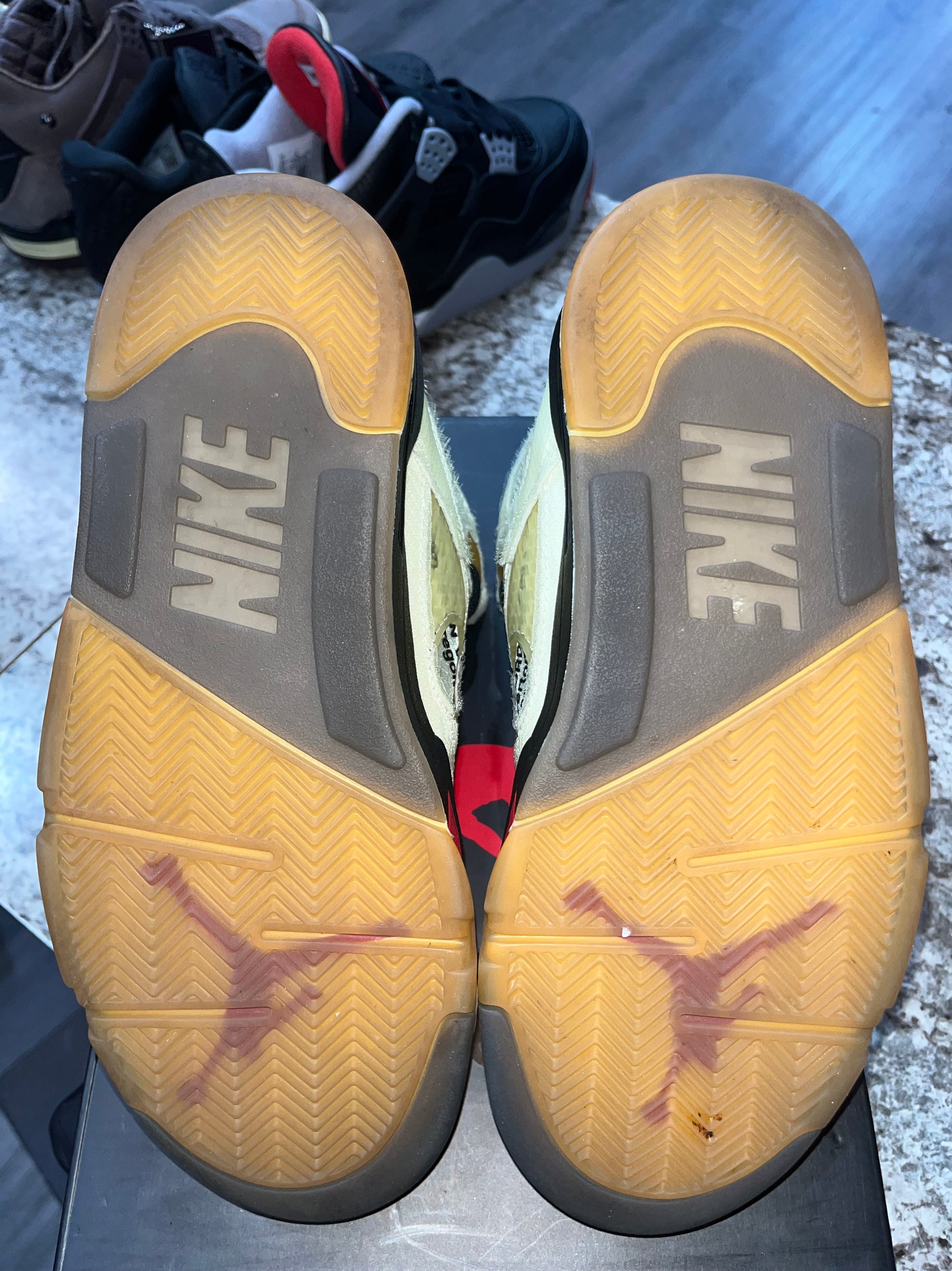 Jordan 5 Retro Off-White Sail