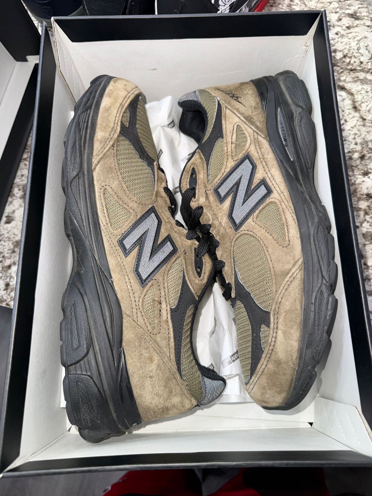 New Balance 990v3 MiUSA JJJJound Brown Black