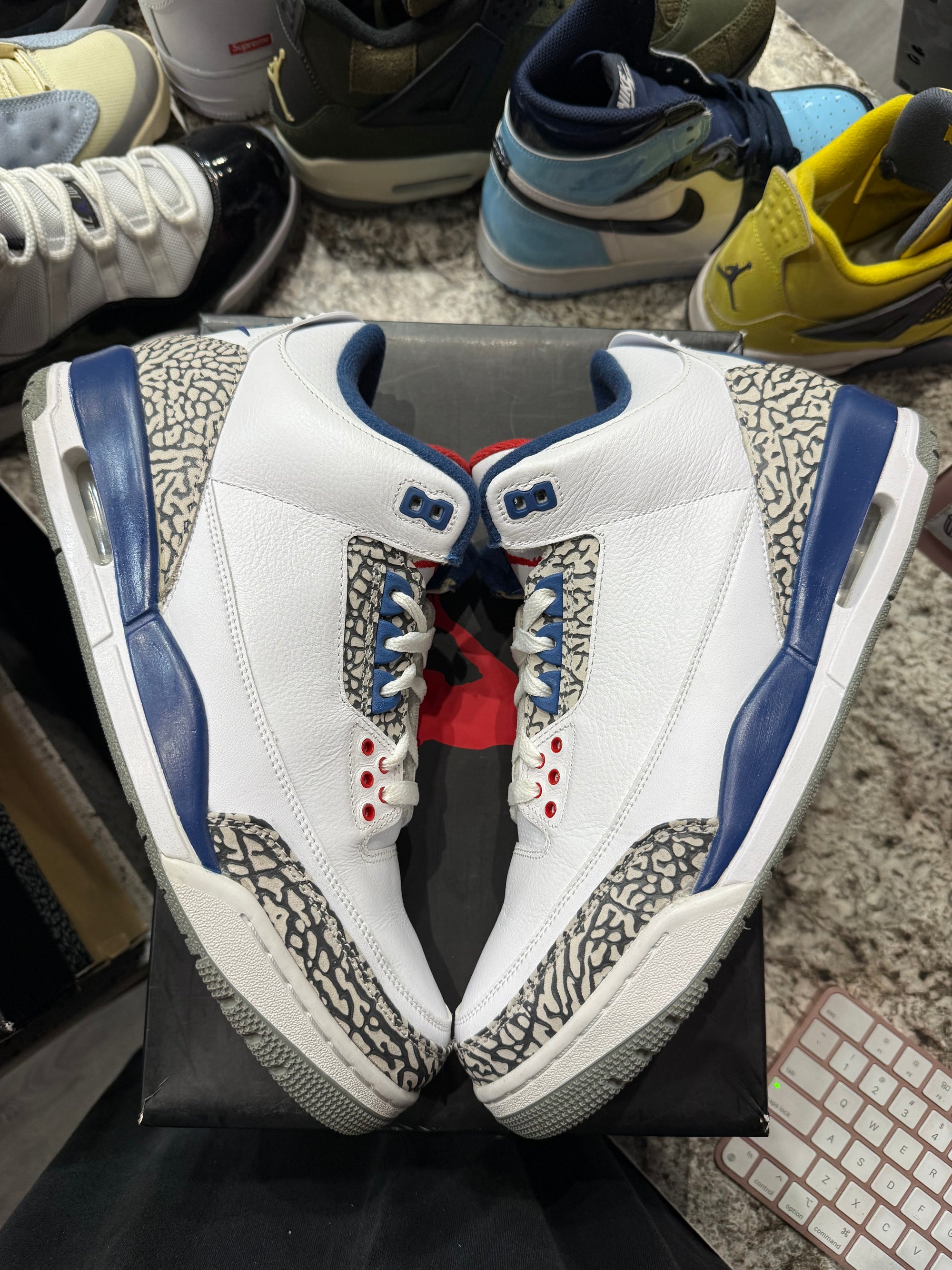 Jordan 3 Retro True Blue (2016)