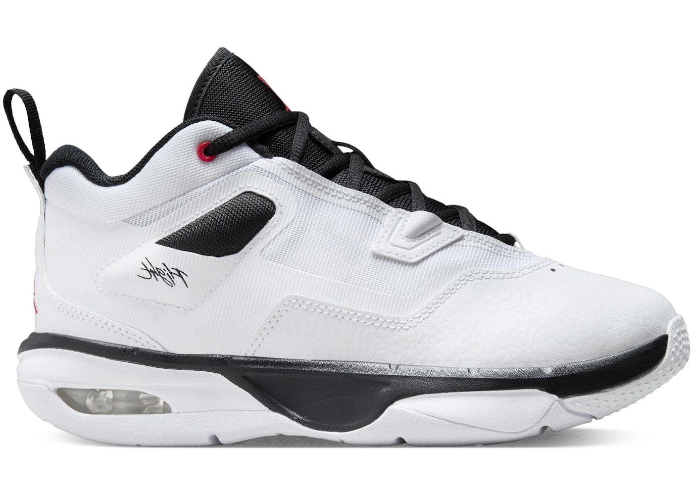 Jordan Stay Loyal 3 White Black University Red (GS)