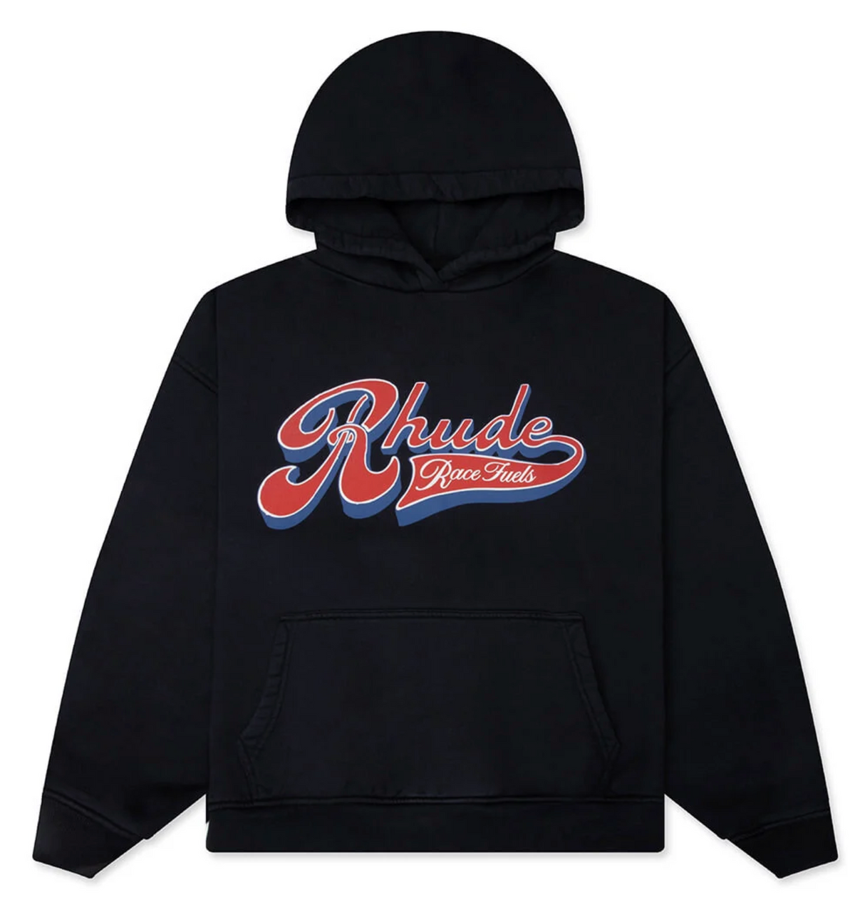Rhude Pit Stop Hoodie - Vintage Black