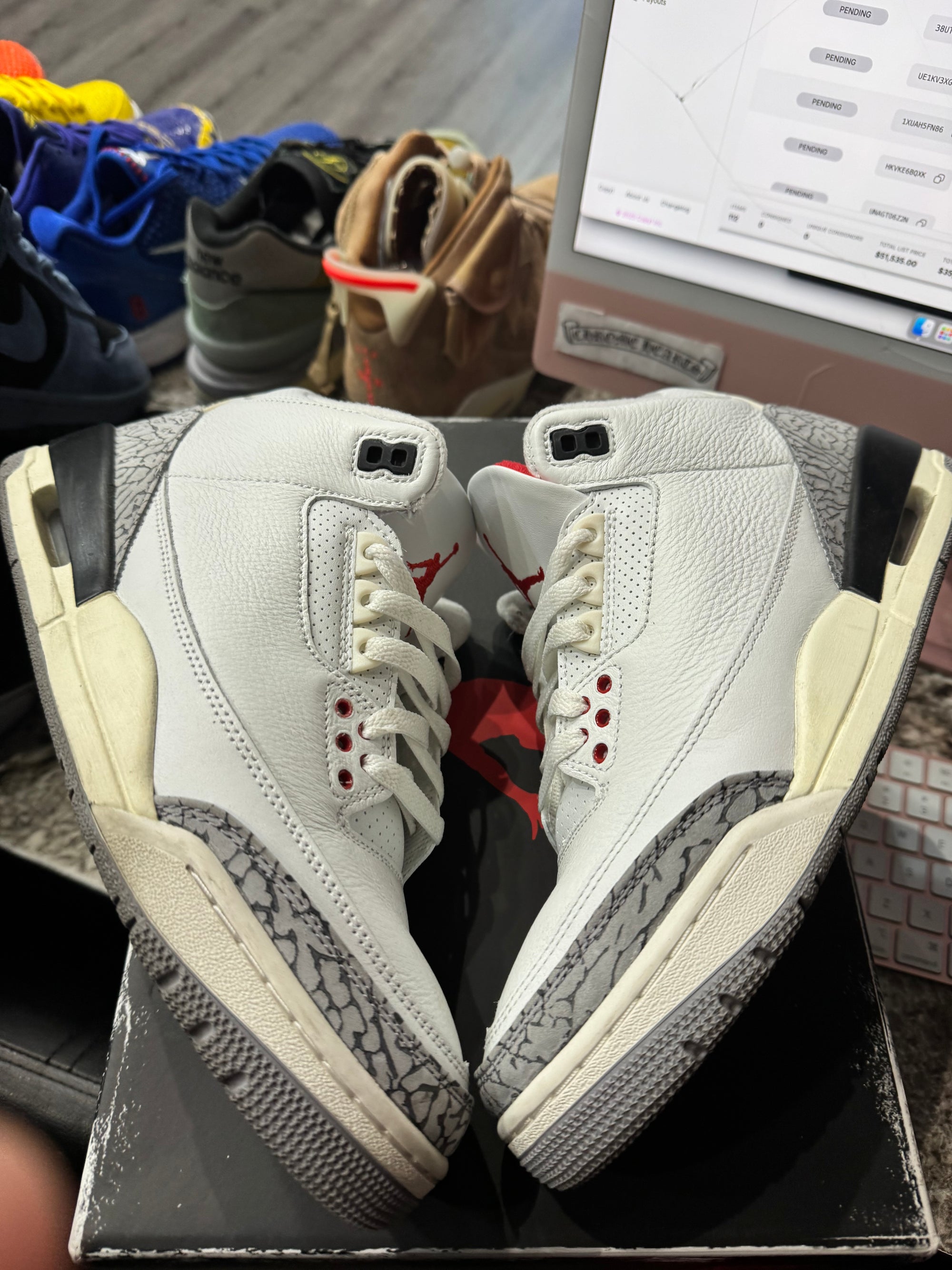 Jordan 3 Retro White Cement Reimagined