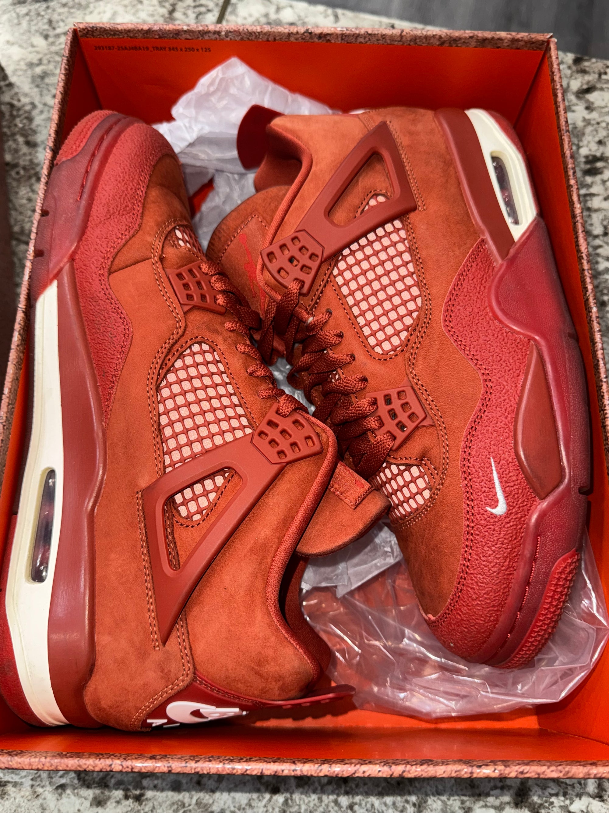 Air Jordan 4 Retro OG SP Nigel Sylvester Brick by Brick