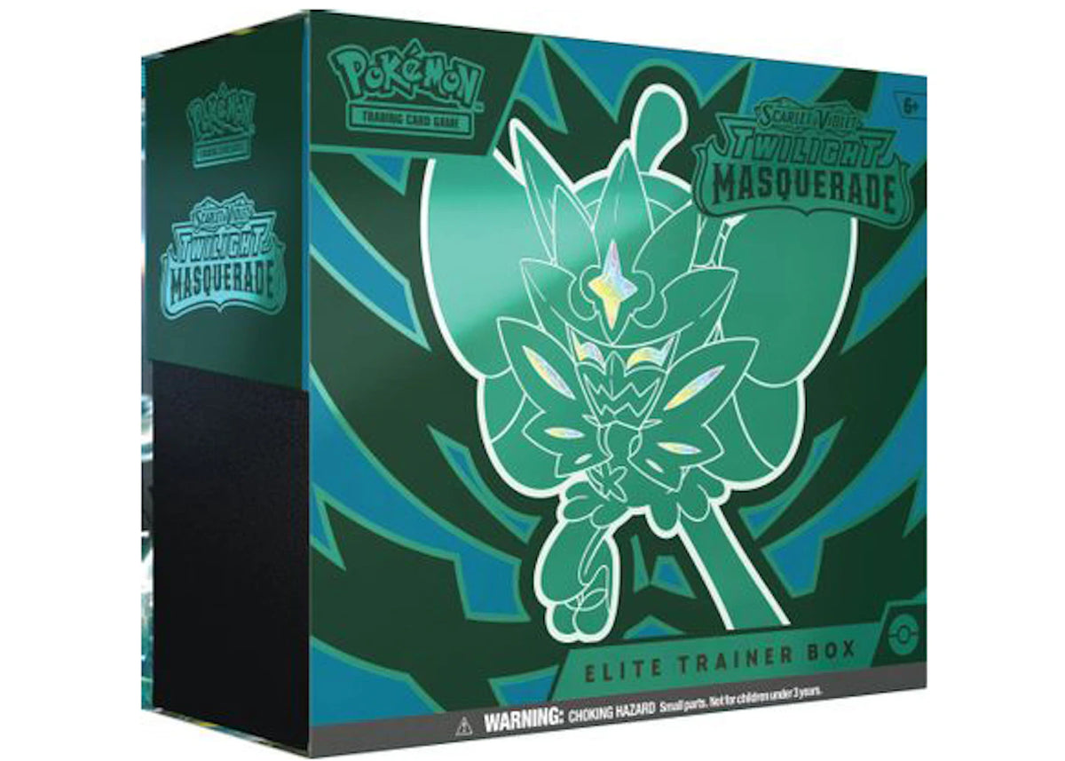 Pokémon Scarlet & Violet Twilight Masquerade Elite Tainer Box