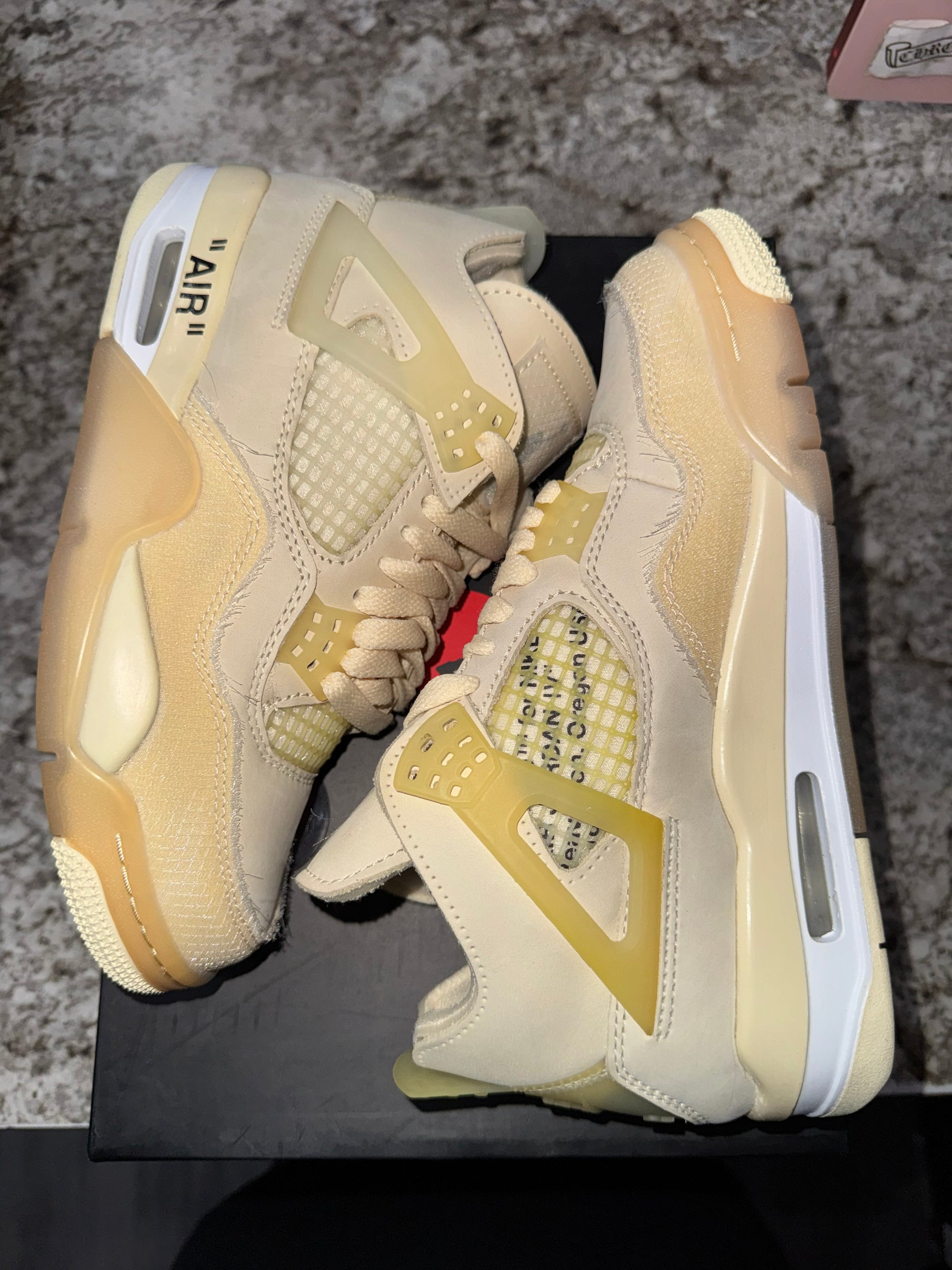 Jordan 4 Retro Off-White Sail (Women's)