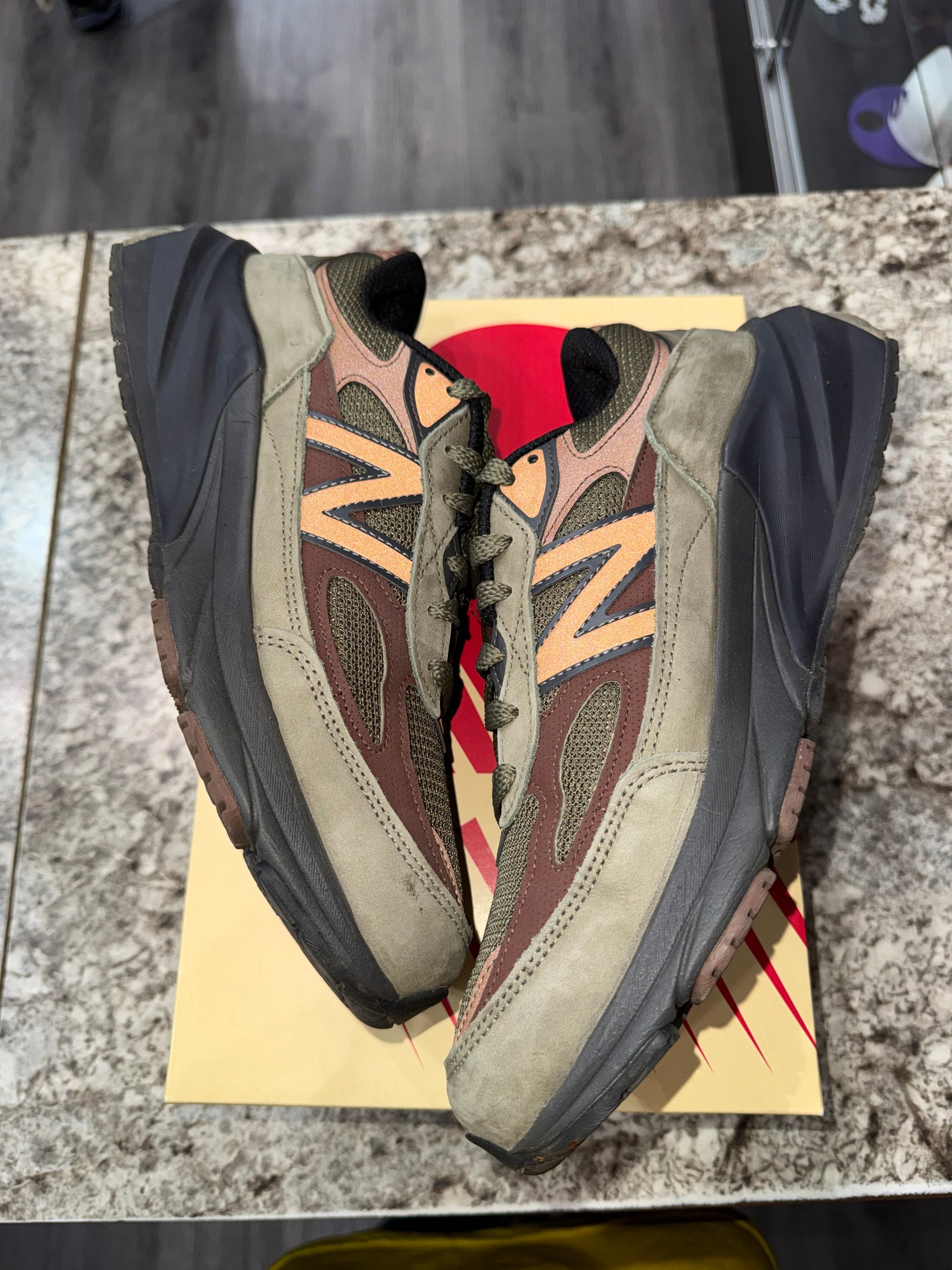New Balance 990v6 MiUSA Dark Camo Rich Oak