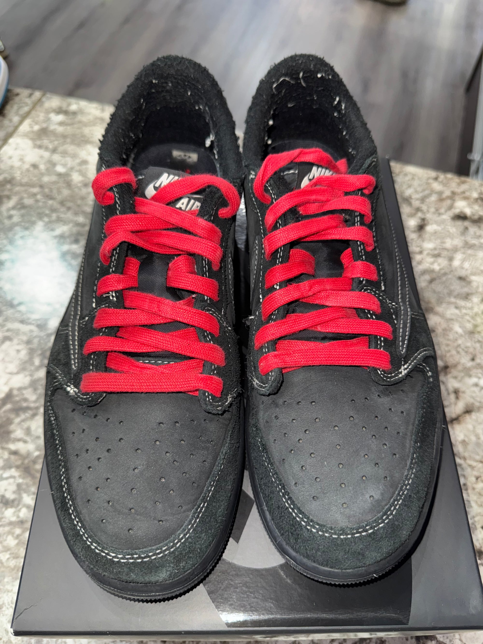 Jordan 1 Retro Low OG SP Travis Scott Black Phantom