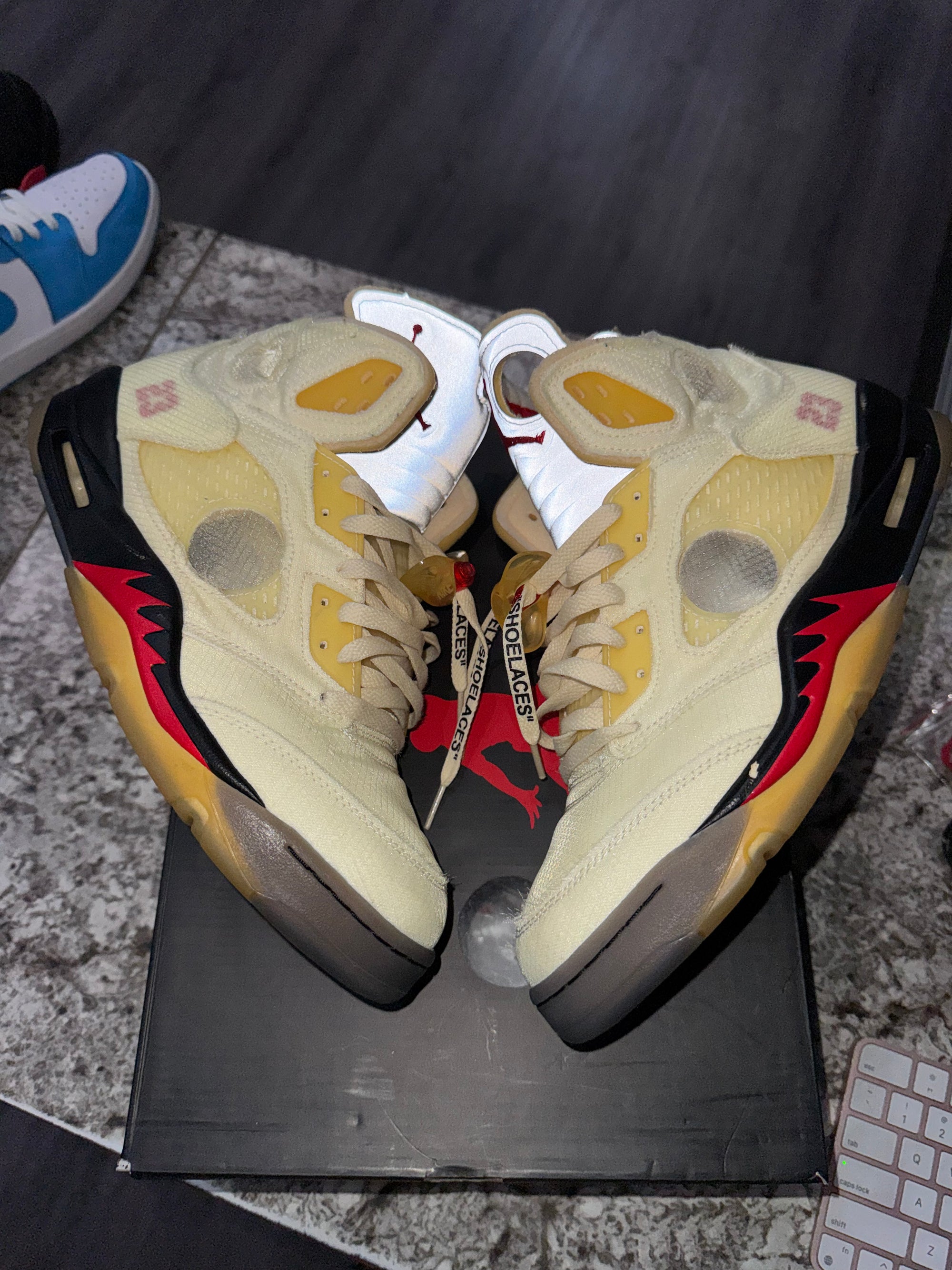 Jordan 5 Retro Off-White Sail