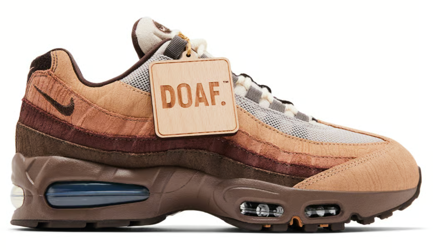 Nike Air Max 95 Big Bubble Ducks of a Feather Oregon Ducks Lumber Yard