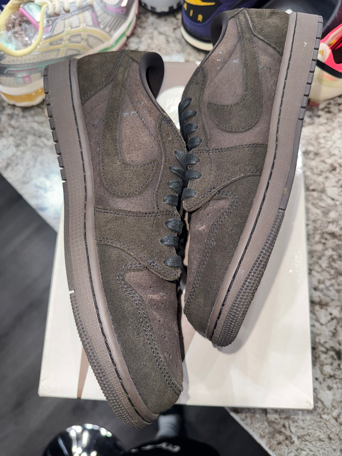 Jordan 1 Retro Low OG SP Travis Scott Velvet Brown
