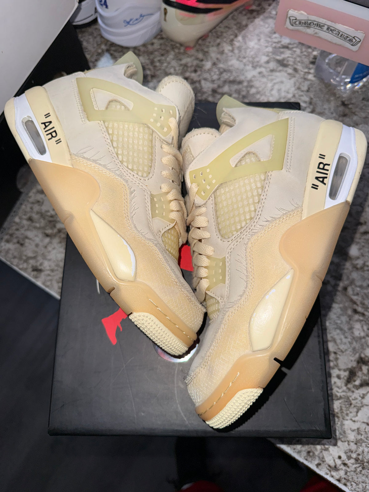 Jordan 4 Retro Off-White Sail (Women's)