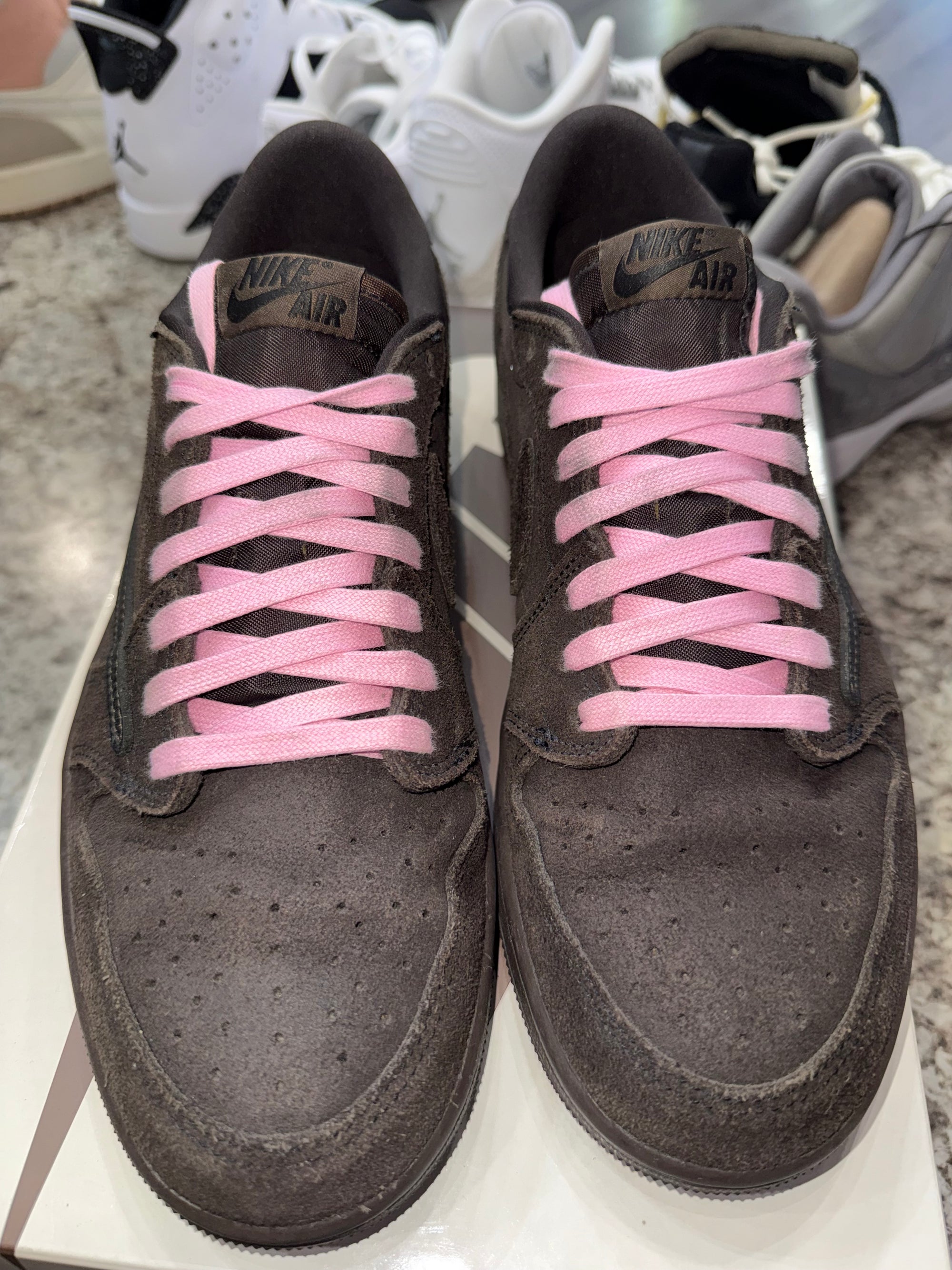 Jordan 1 Retro Low OG SP Travis Scott Velvet Brown