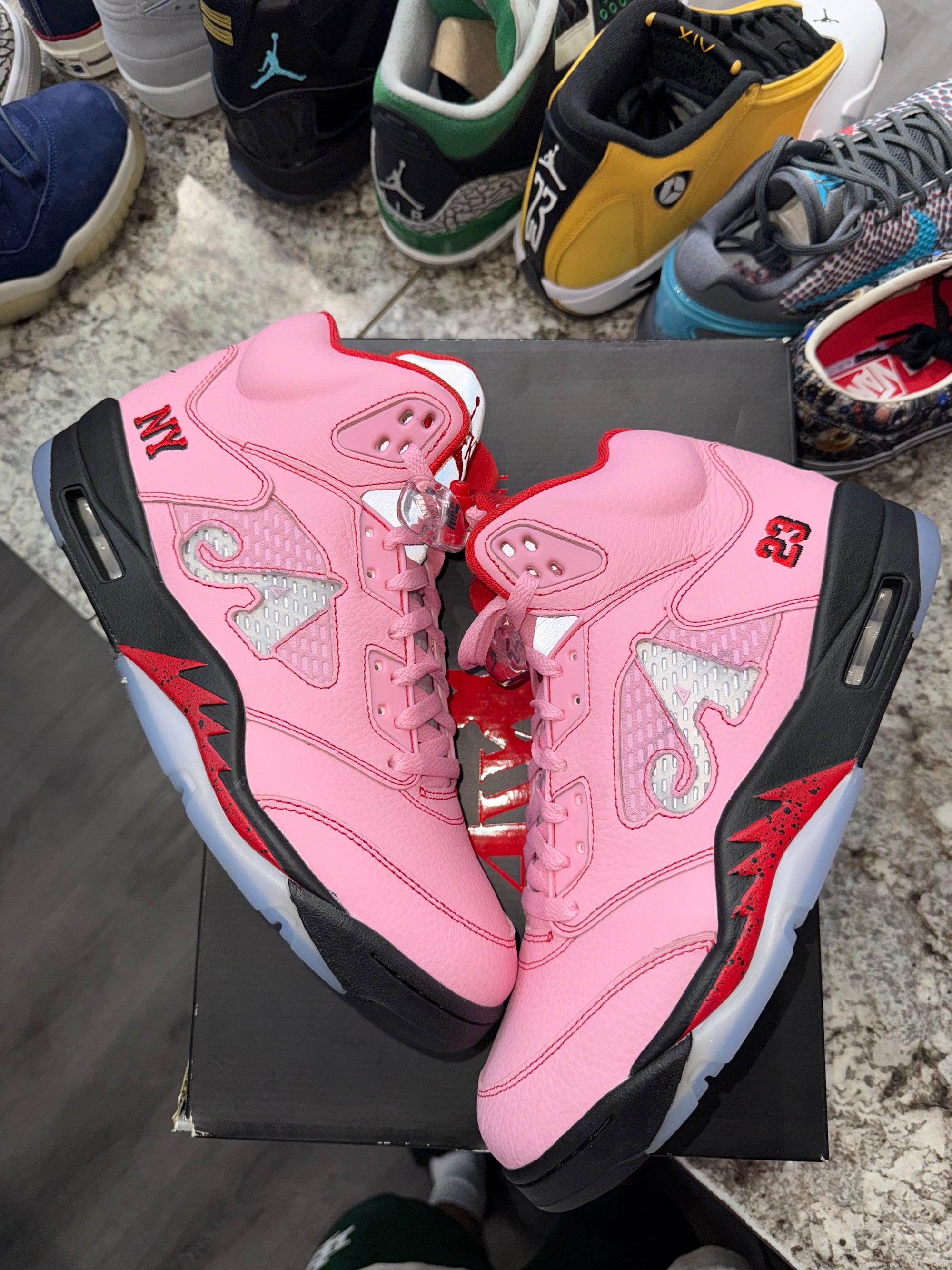 Jordan 5 Retro Awake NY Arctic Pink
