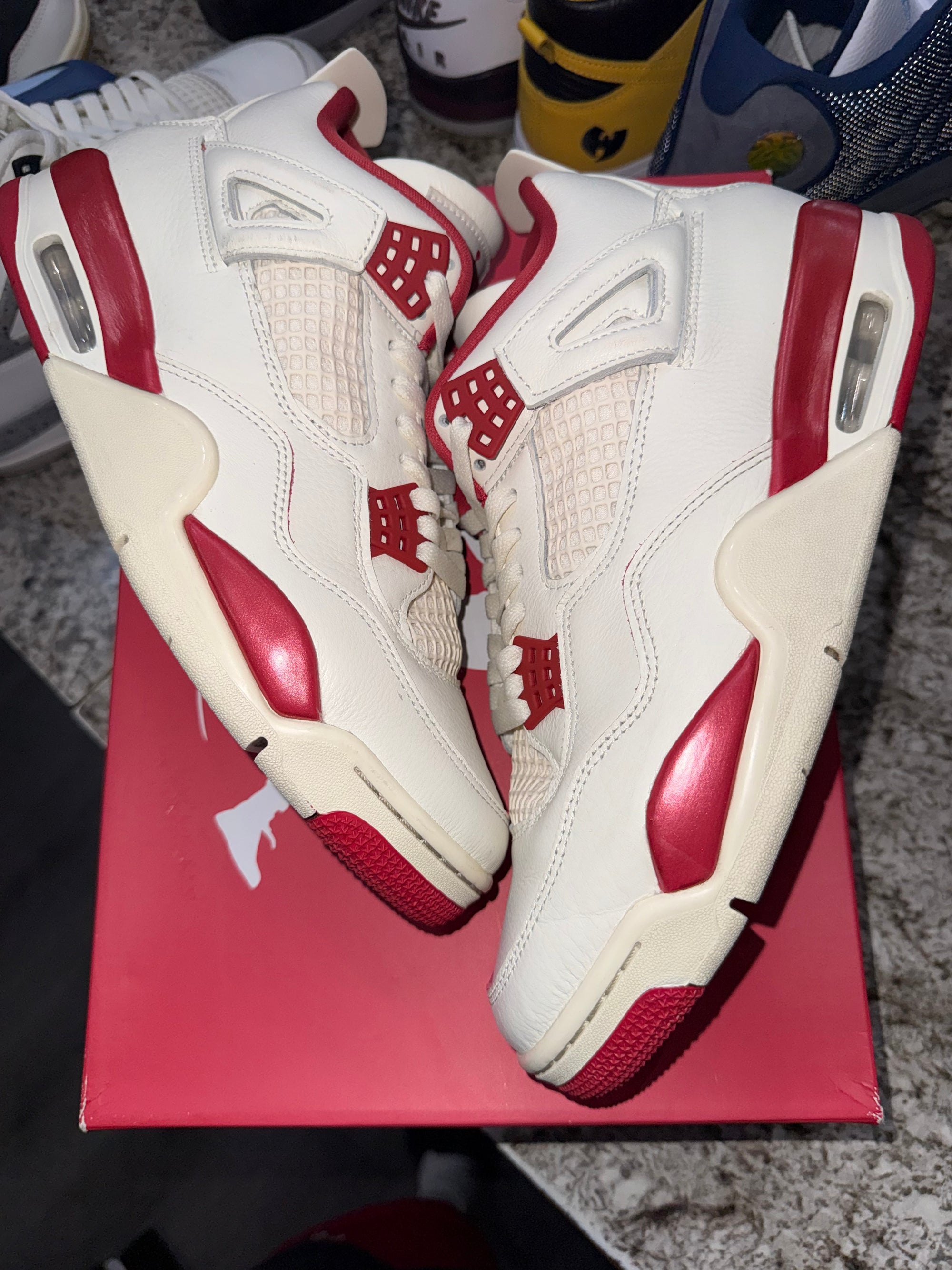 Jordan 4 Retro Valentine's Day Sierra Red (Women's)