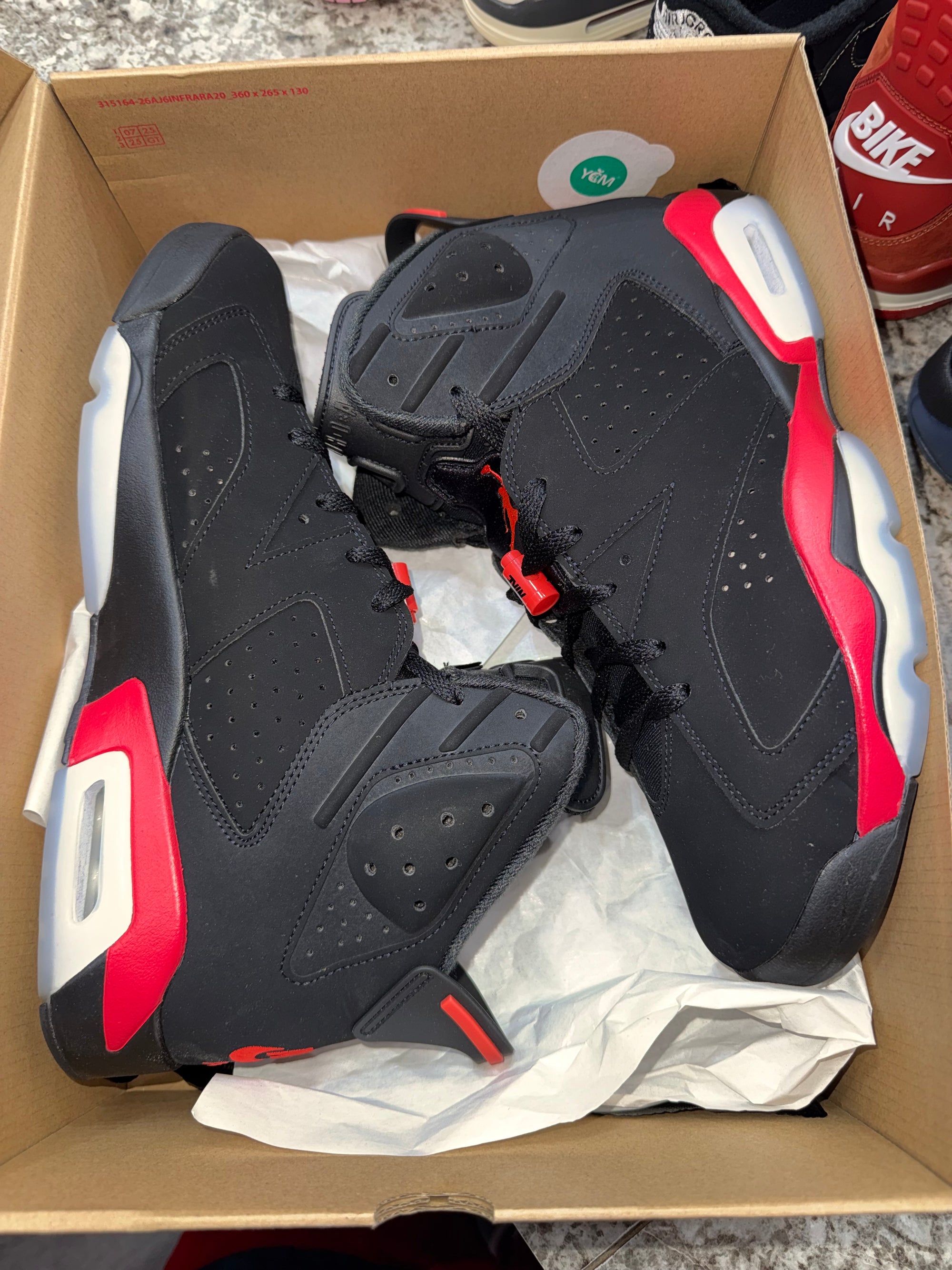 Jordan 6 Retro Infrared Salesman