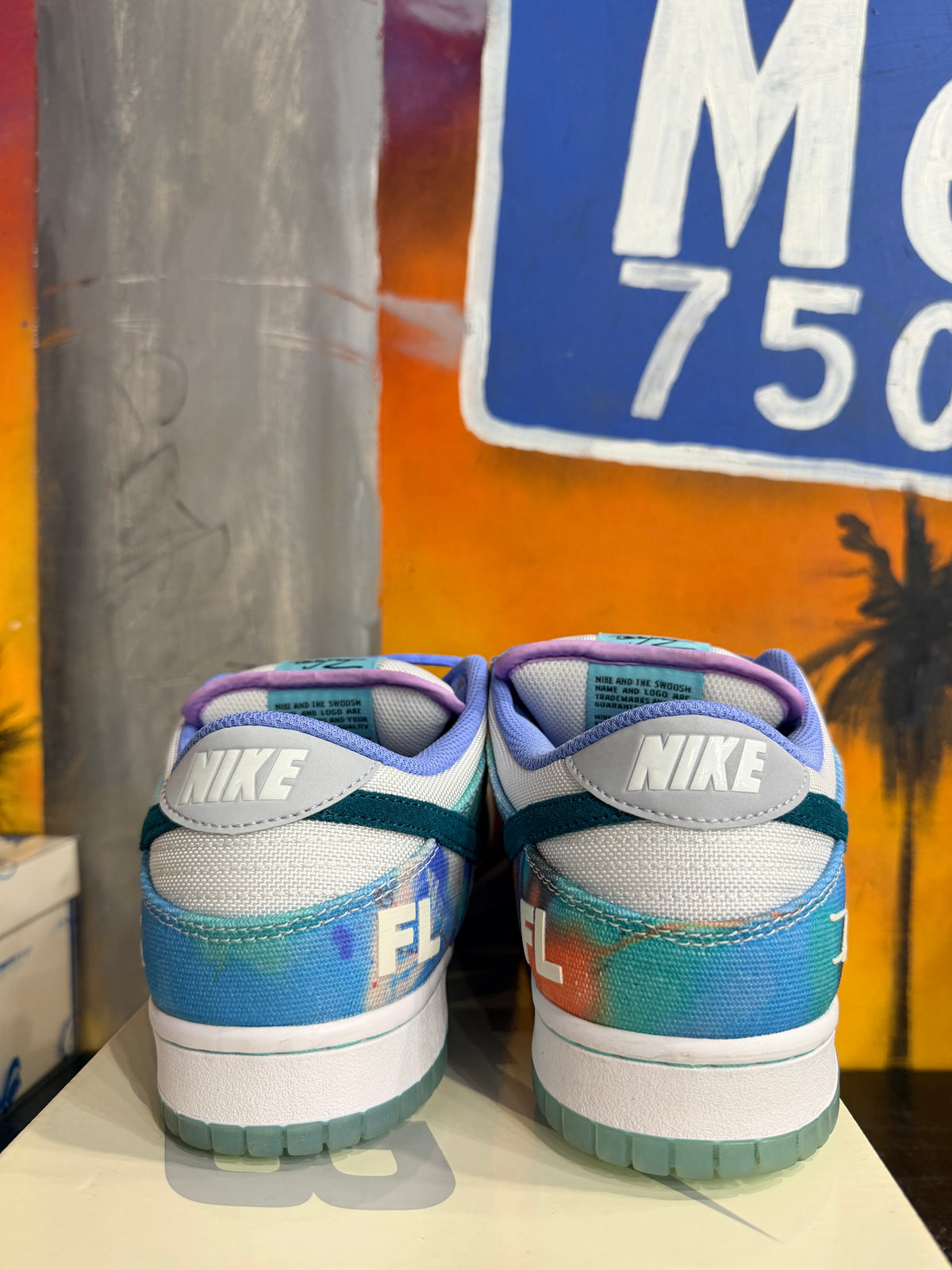 Nike SB Dunk Low Futura Laboratories Bleached Aqua