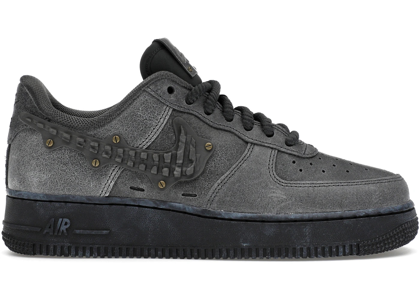 Nike Air Force 1 Low Metalwork Medium Ash Anthracite