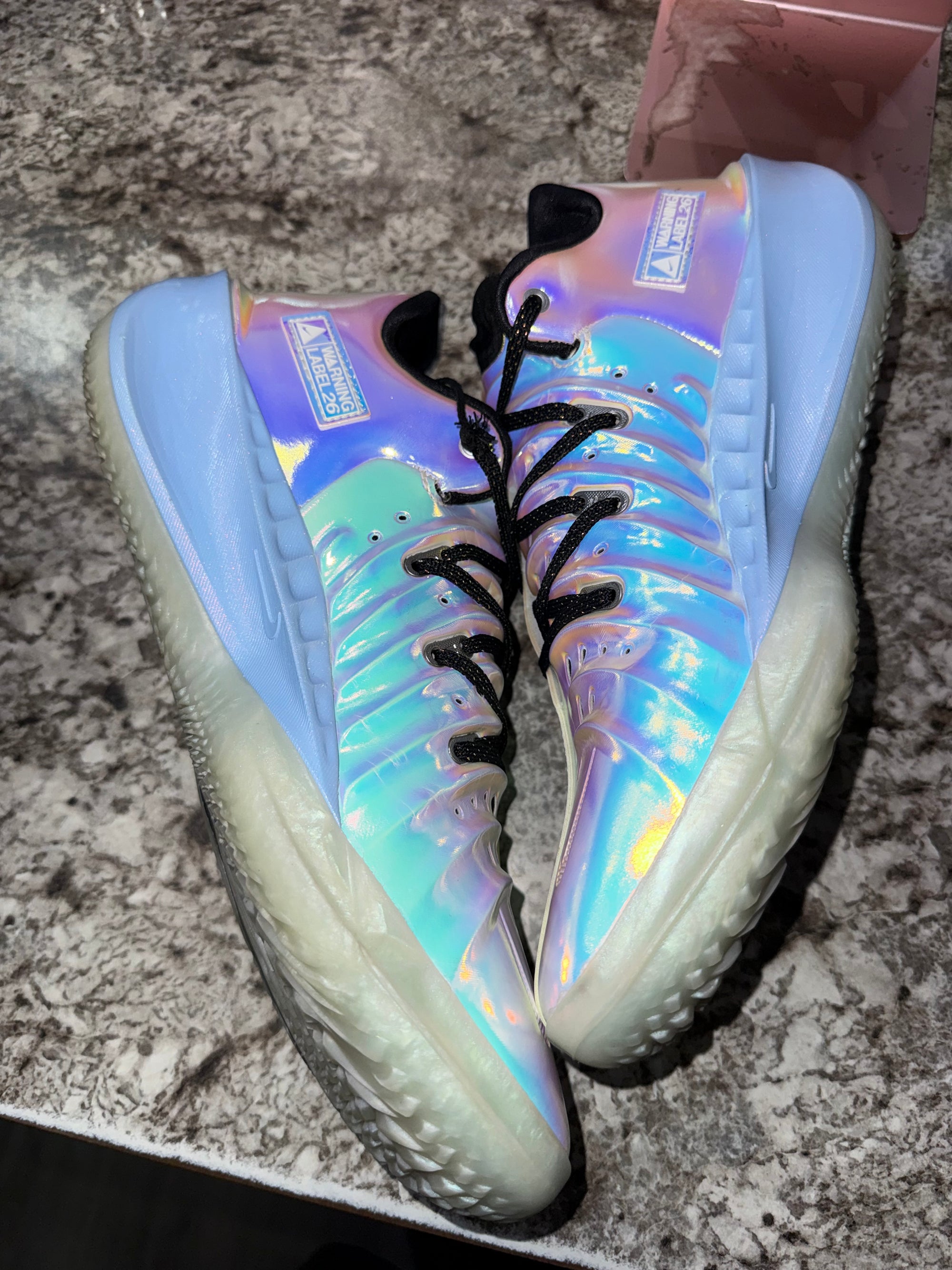 Nike Air Zoom GT Cut 4 LX Victor Wembanyama All-Star Warning Label