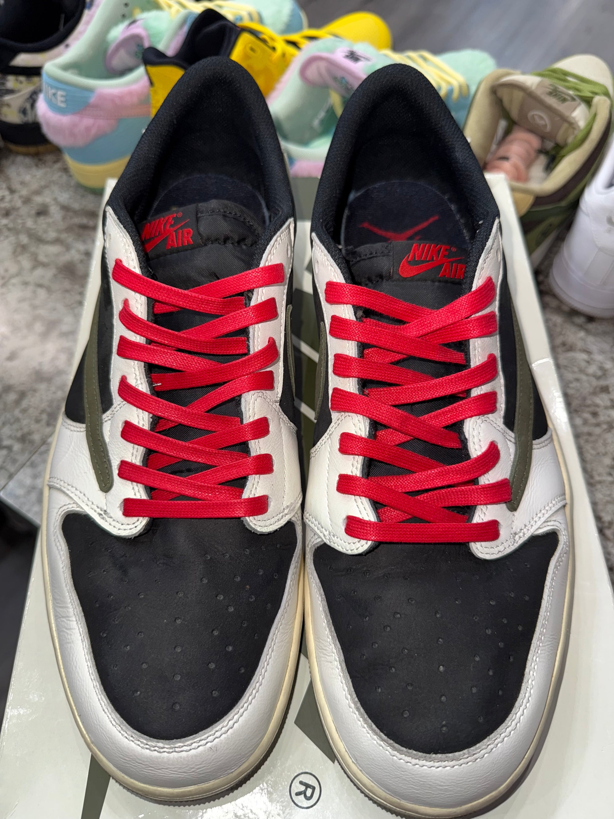 Jordan 1 Retro Low OG SP Travis Scott Olive (Women's)