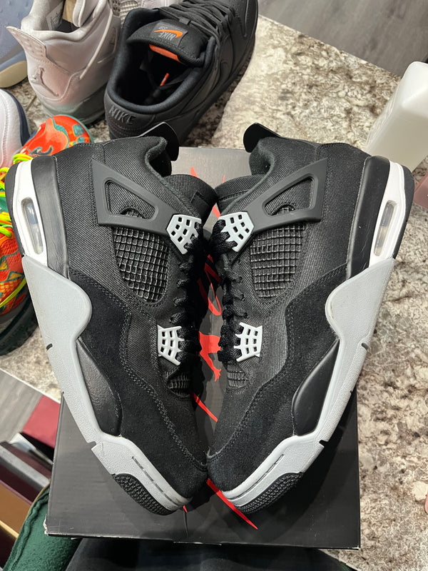 Jordan 4 Retro SE Black Canvas